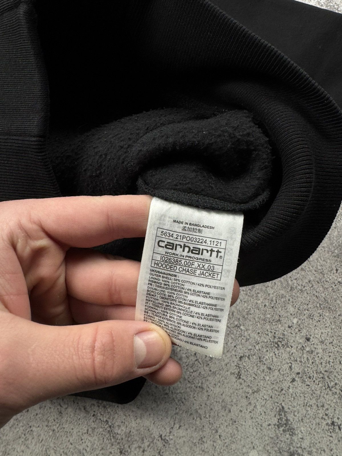 Carhartt Carhartt hooded Chase Jacket Zip Hoodie Workwear Vintage USA Size US S / EU 44-46 / 1 - 5 Thumbnail