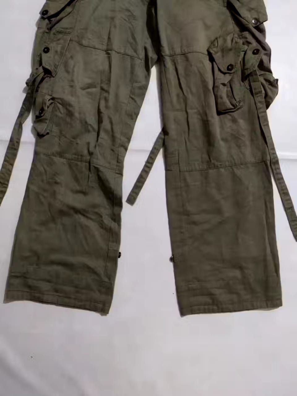 Japanese Brand GGD Multipocket Gas Mask Tactical Cargo Bondage Pants Size US 30 / EU 46 - 14 Thumbnail