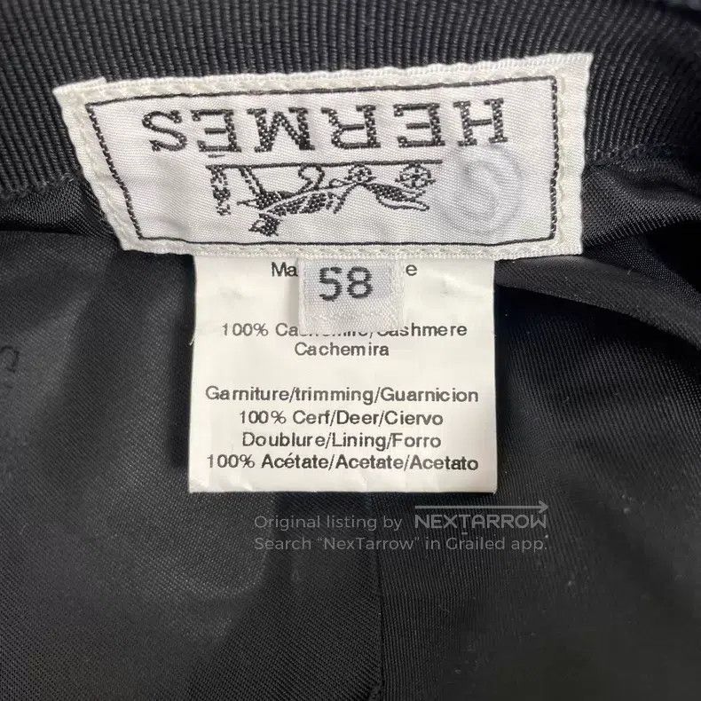 Hermes Hermes size 58 Baseball Cap Size ONE SIZE - 6 Thumbnail
