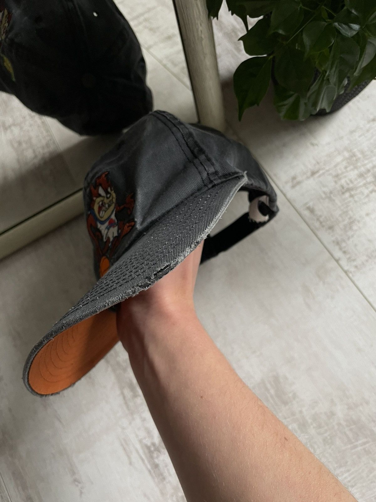 Vintage × Warner Bros Vintage Taz Devil 1996 Warner Bros Space Jam Faded Hat Cap Size ONE SIZE - 4 Thumbnail