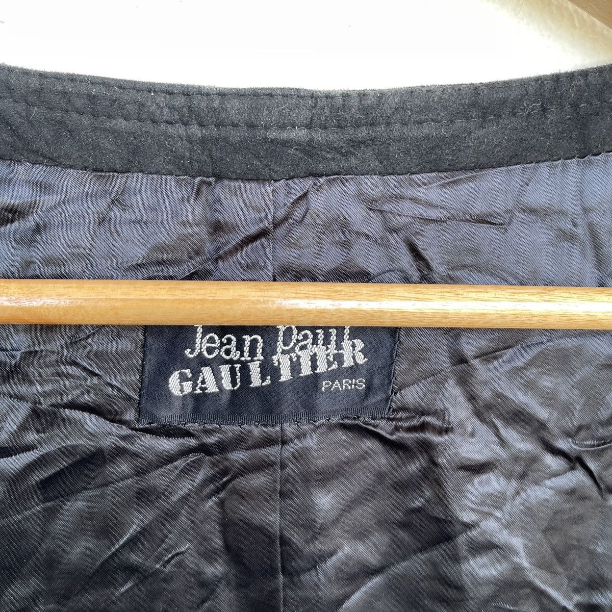 Jean Paul Gaultier 90s Archive Jean Paul Gaultier Paris Suede Leather Vest Size US M / EU 48-50 / 2 - 6 Thumbnail