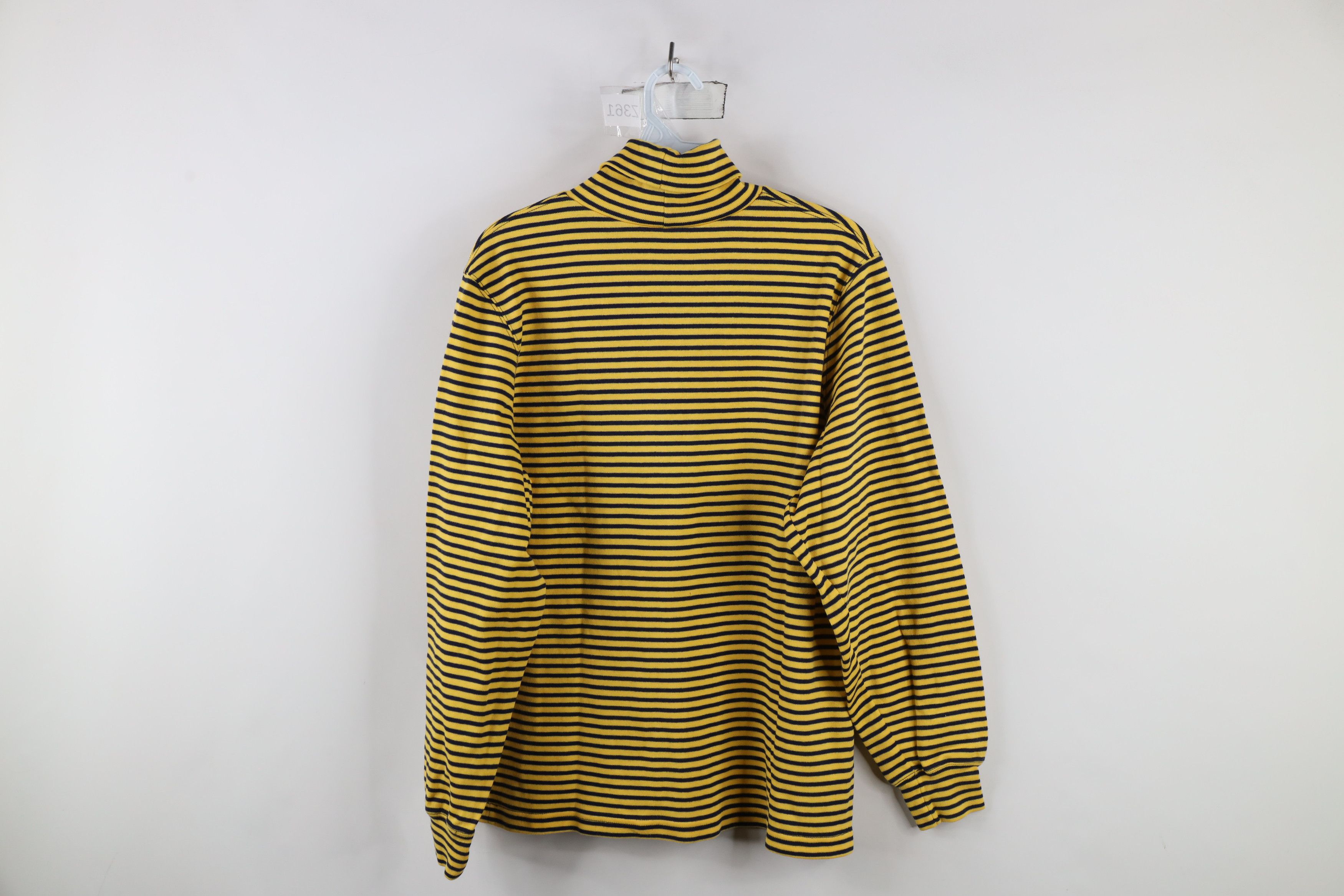 Lands' End × Vintage Vintage 90s Lands End Knit Long Sleeve Turtleneck T-Shirt Size L / US 10 / IT 46 - 6 Thumbnail