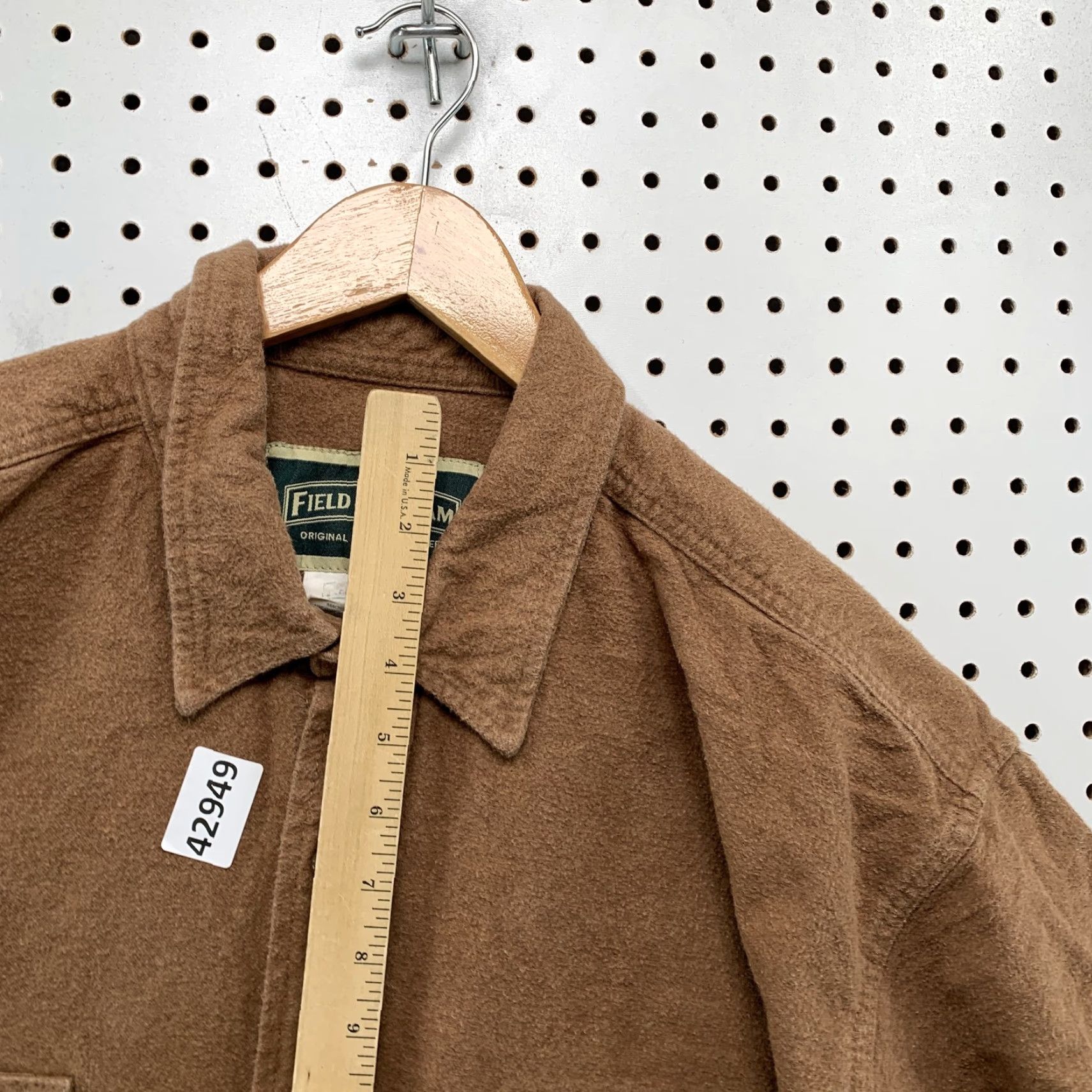 Vintage FIELD & STREAM Chamois Button Shirt Men 2XL Brown Long Sleeve Outdoor Shirt Adult Regular Brown 2XL Men Size US XXL / EU 58 / 5 - 5 Thumbnail