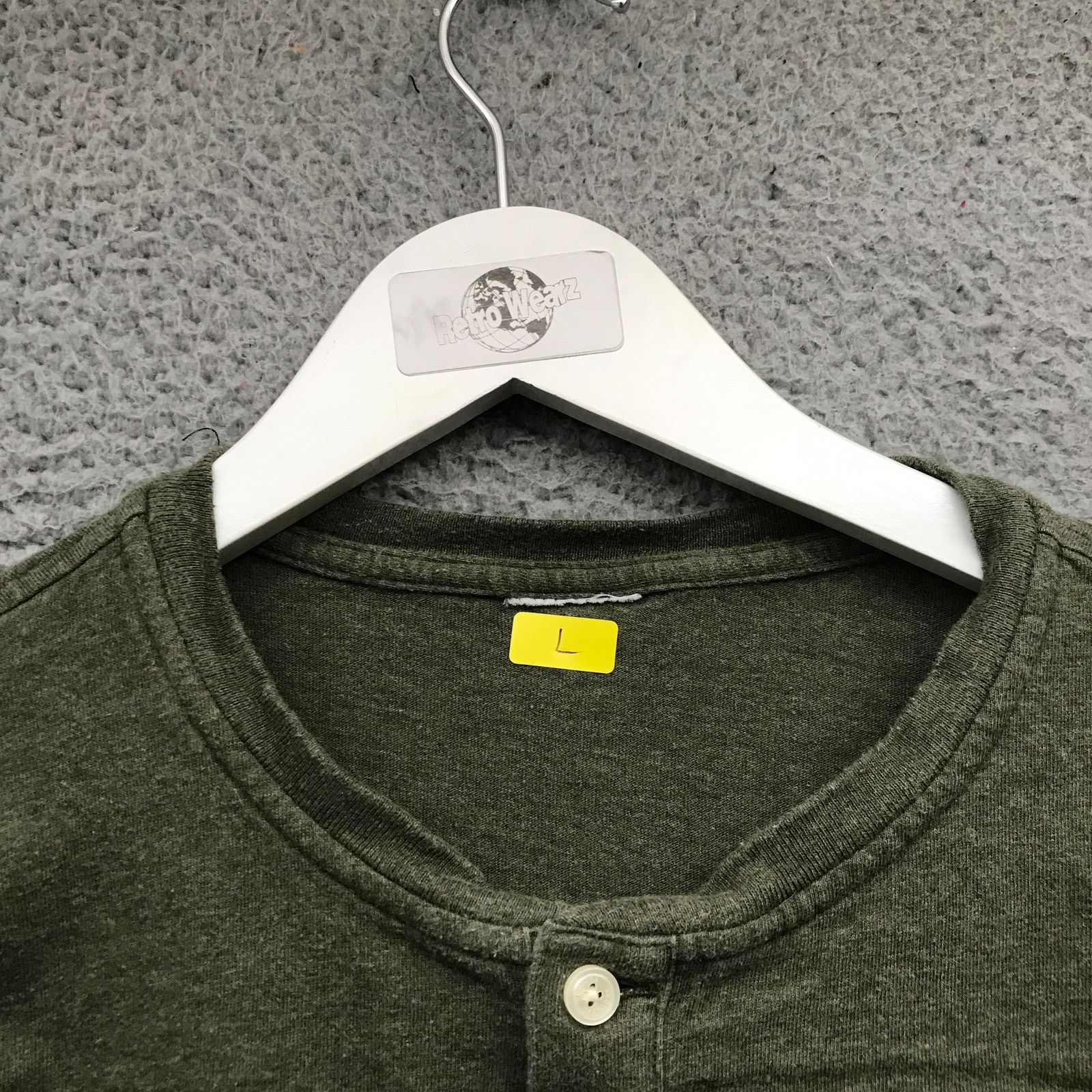 Brooks Brothers Brooks Brothers T-Shirt Men Large Long Sleeve Henley Green Size US L / EU 52-54 / 3 - 3 Thumbnail