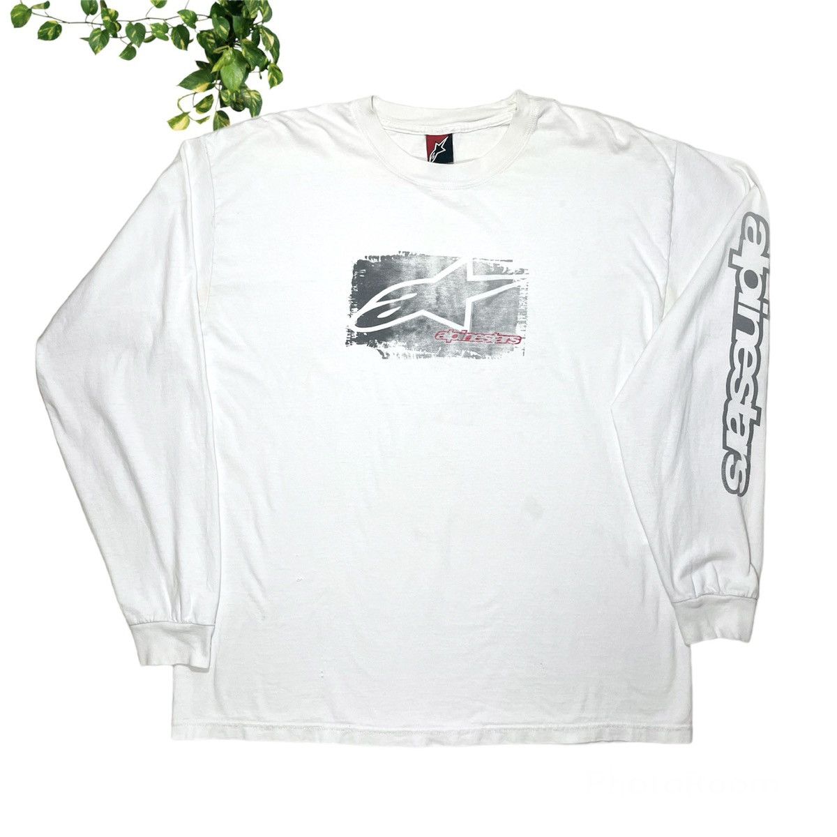 MOTO 2000s Alpine Stars Box Logo Longsleeve | Grailed