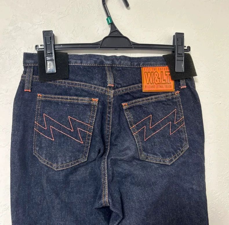 Walter Van Beirendonck rare 90s w&lt jeans with unique design Size US 26 / EU 42 - 1 Thumbnail