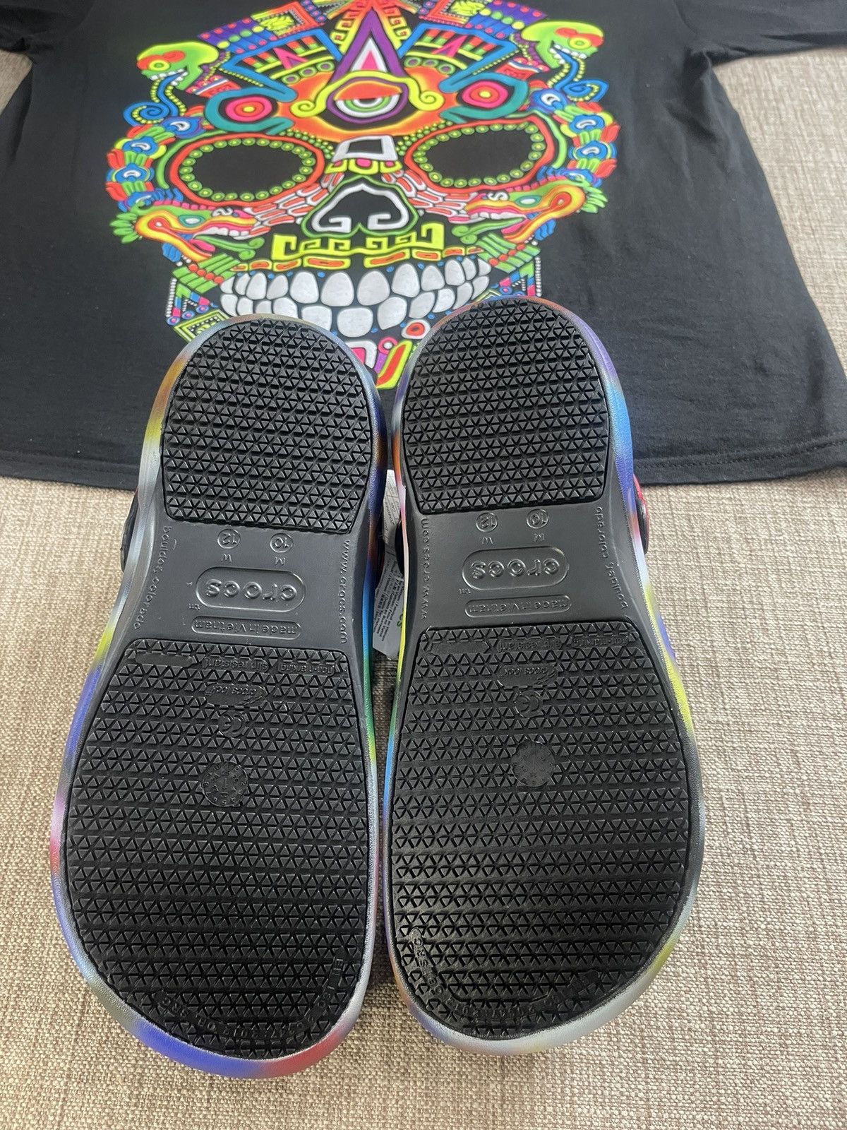 Crocs Crocs Tie Dye Size US 12 / EU 45 - 10 Thumbnail