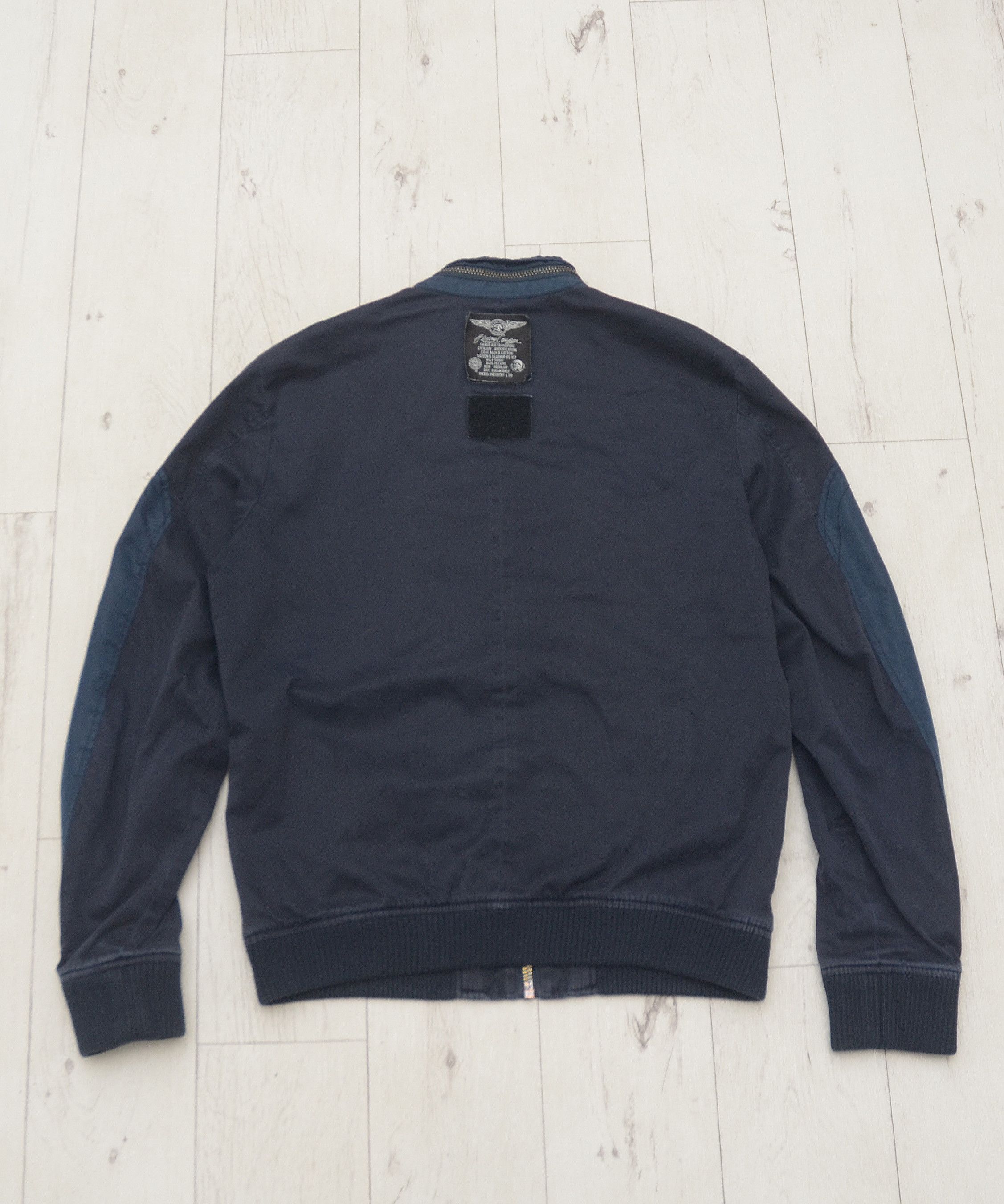 Diesel × Japanese Brand × Vintage Vintage Y2K Diesel MADARA Jeans multi Pocket Jacket Bomber Size US M / EU 48-50 / 2 - 7 Thumbnail