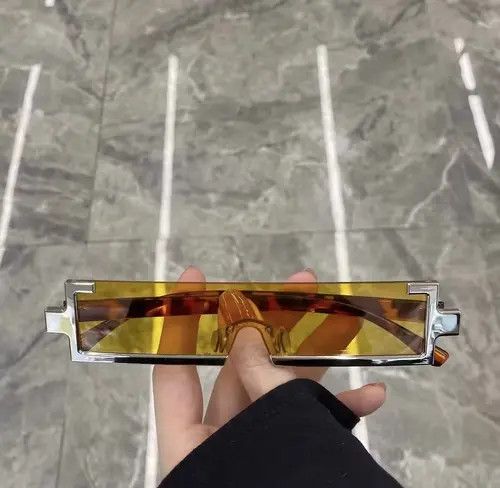 Designer × Vintage Vintage square frame sunglasses Size ONE SIZE - 1 Thumbnail