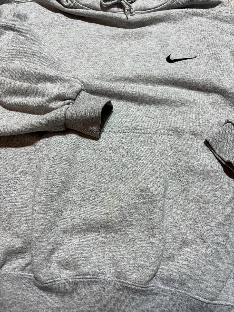 Japanese Brand × Nike × Vintage Vintage Nike hoodie Drill Small Logo Gray size M Y2K Size US M / EU 48-50 / 2 - 6 Thumbnail