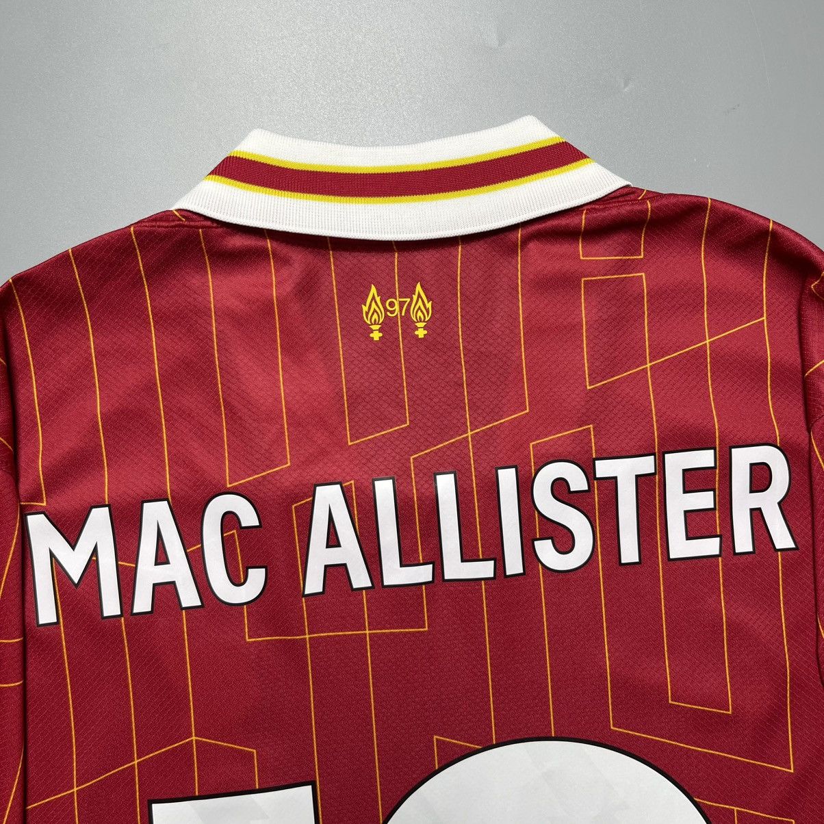 Nike LIVERPOOL NIKE 2024/2025 SOCCER HOME JERSEY #10 MAC ALLISTER Size US XL / EU 56 / 4 - 11 Thumbnail
