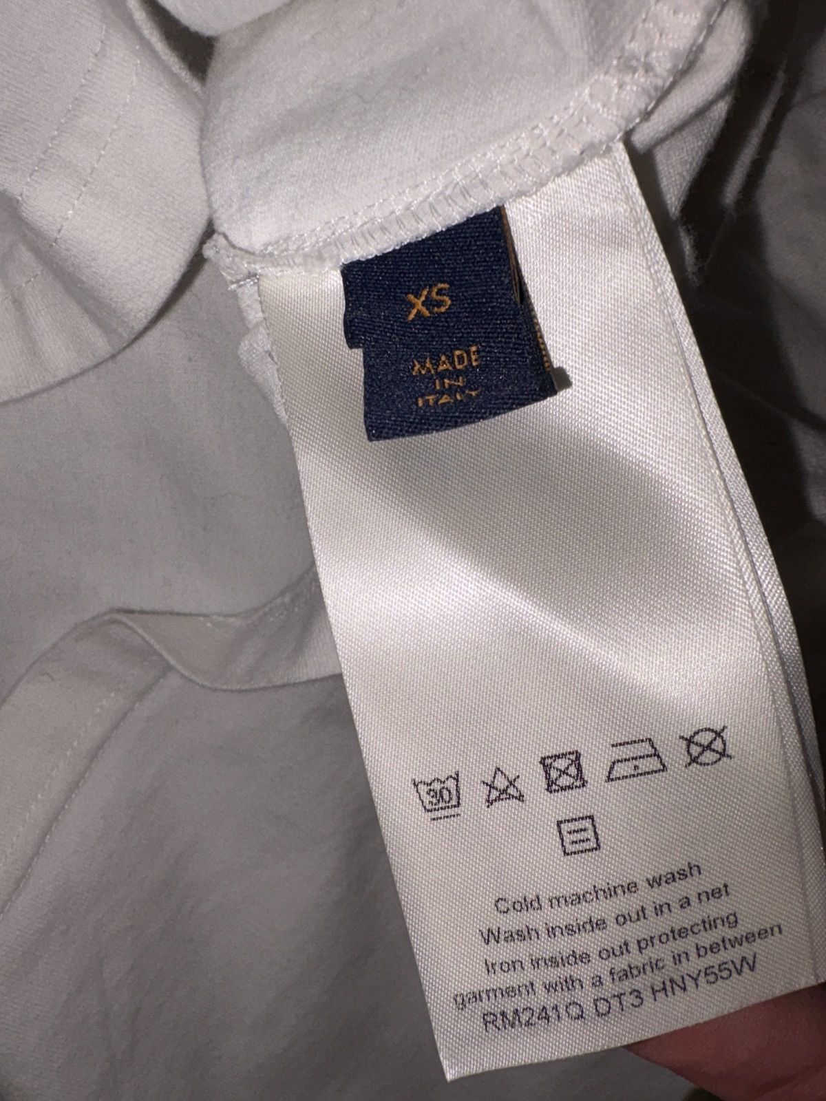 Louis Vuitton Louis vuitton Logo White T shirt Size US XS / EU 42 / 0 - 5 Thumbnail