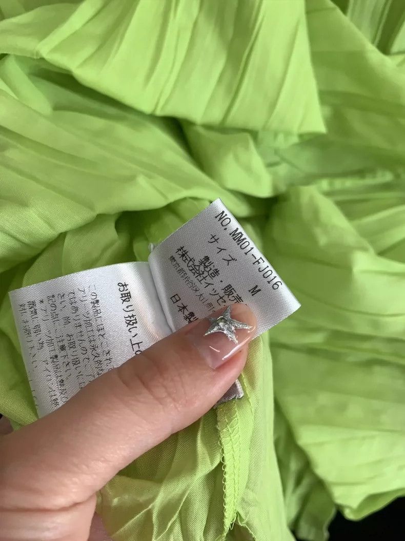 Issey Miyake issey miyake Green pleated shirt Size M / US 6-8 / IT 42-44 - 5 Thumbnail
