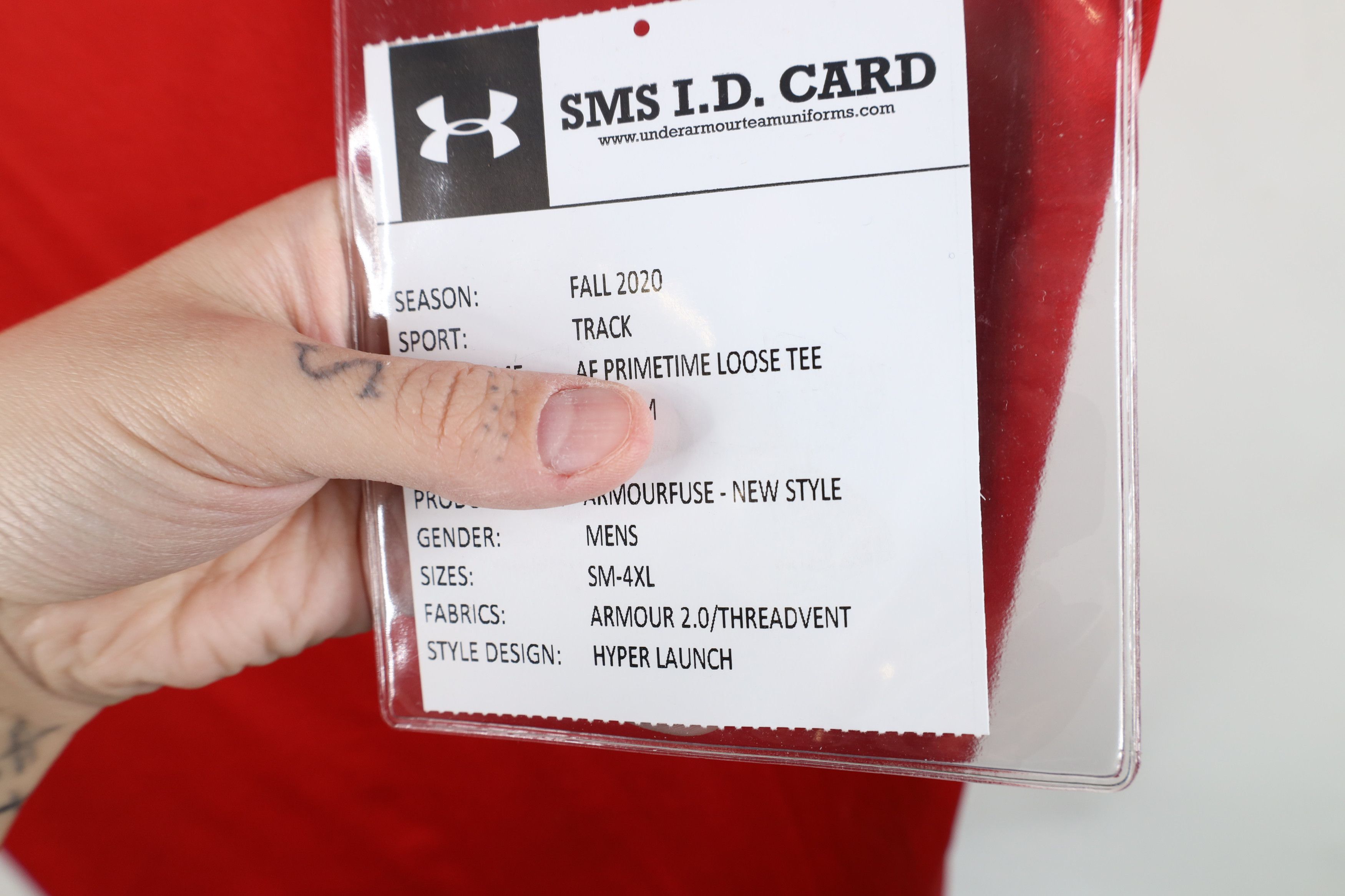Under Armour New Sample Under Armour Team Texas Tech University Jersey Size US L / EU 52-54 / 3 - 10 Thumbnail