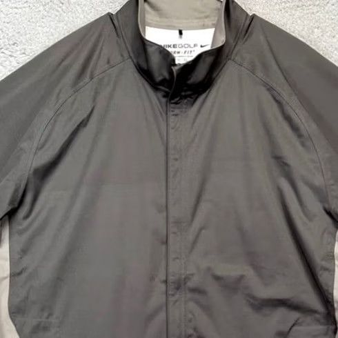 Nike Nike Golf Jacket Mens 2XL Storm-Fit 5 Grey Full Zip Windbreaker Water Resistant Size US XXL / EU 58 / 5 - 2 Thumbnail