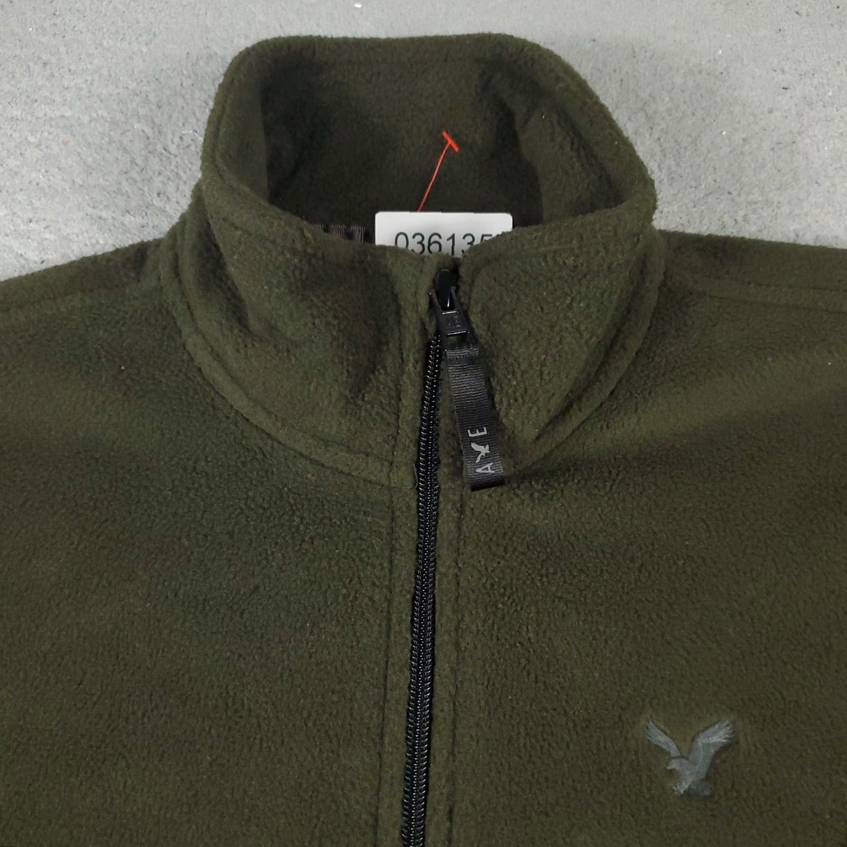 American Eagle Outfitters American Eagle Sweater Mens XS Green Fleece Outdoors Full Zip Up Sweatshirt Size US XS / EU 42 / 0 - 2 Thumbnail