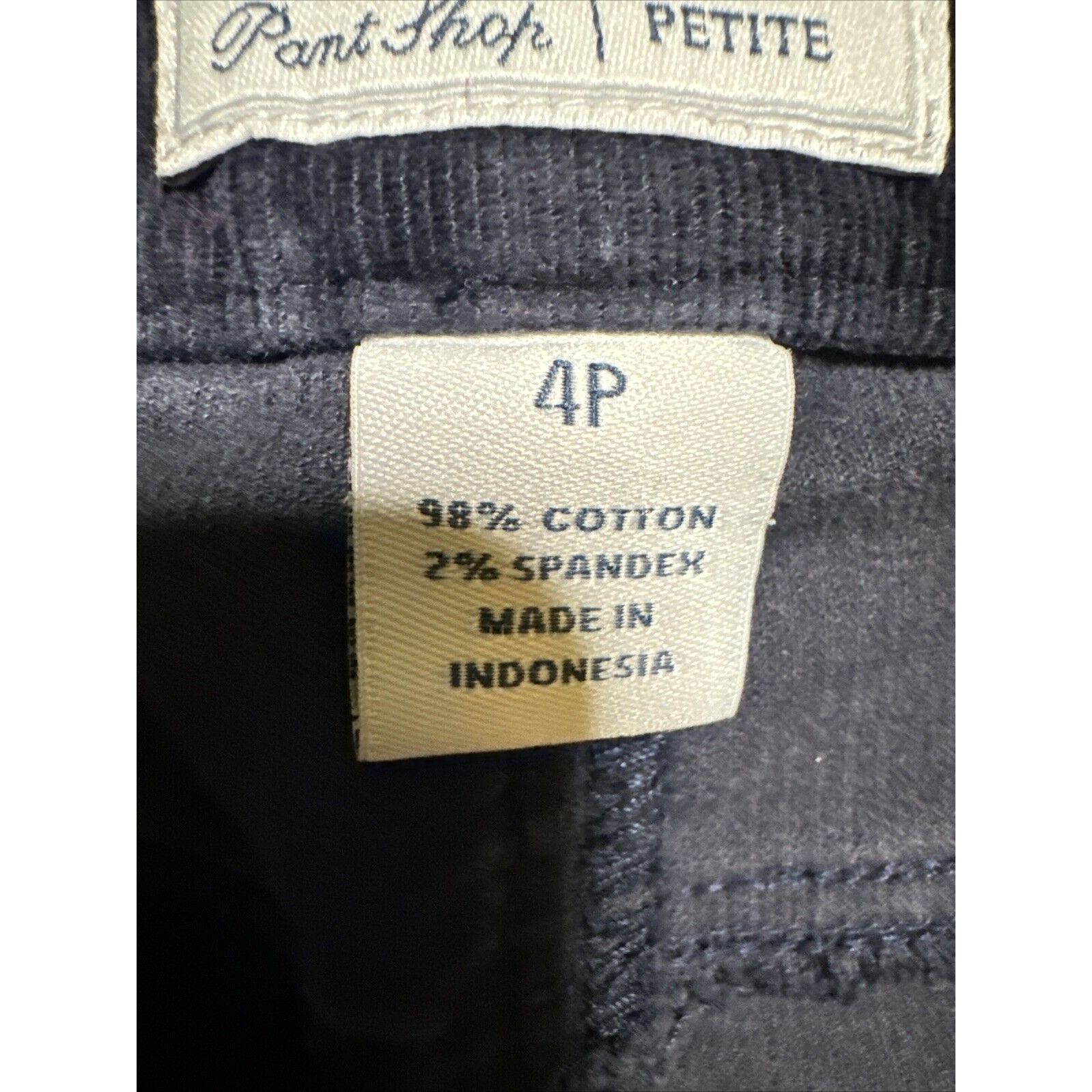 Other Charter Club Petite Lexington Corduroy Straight-Leg Pants Si Size 27" / US 4 / IT 40 - 4 Thumbnail
