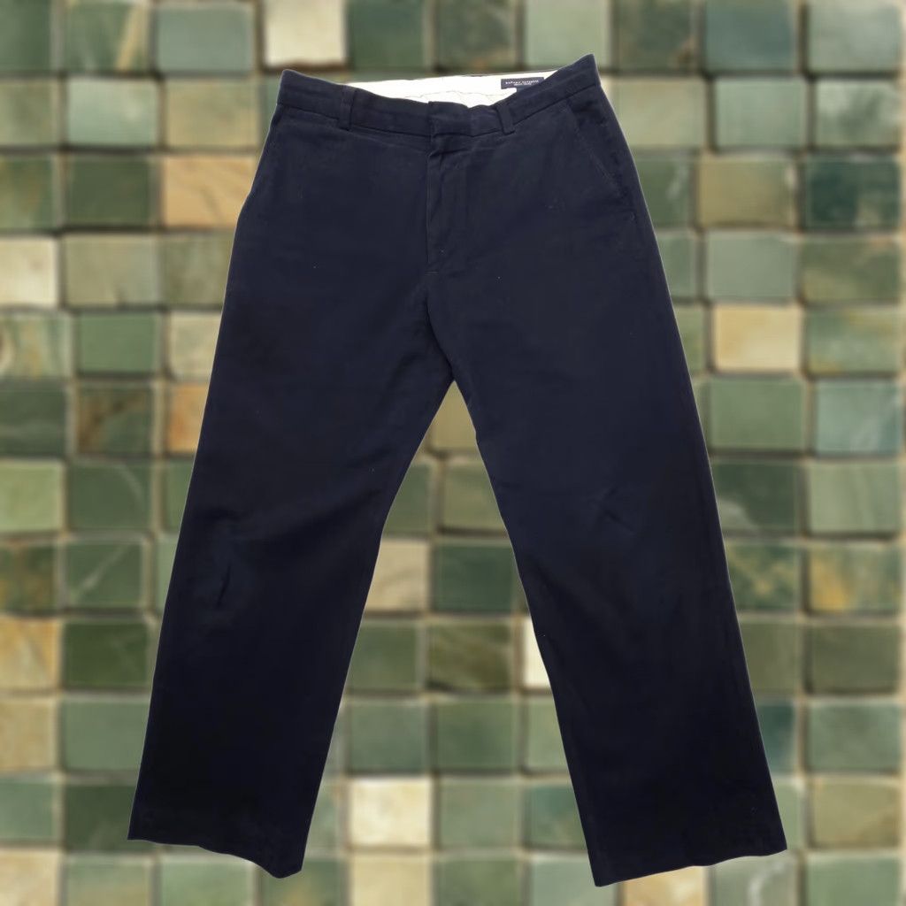 Banana Republic Banana Republic Pants Chino Mens 33x29 Black 100% Cotton Twill Regular Straight Preppy Vintage? No Size US 33 - 1 Thumbnail