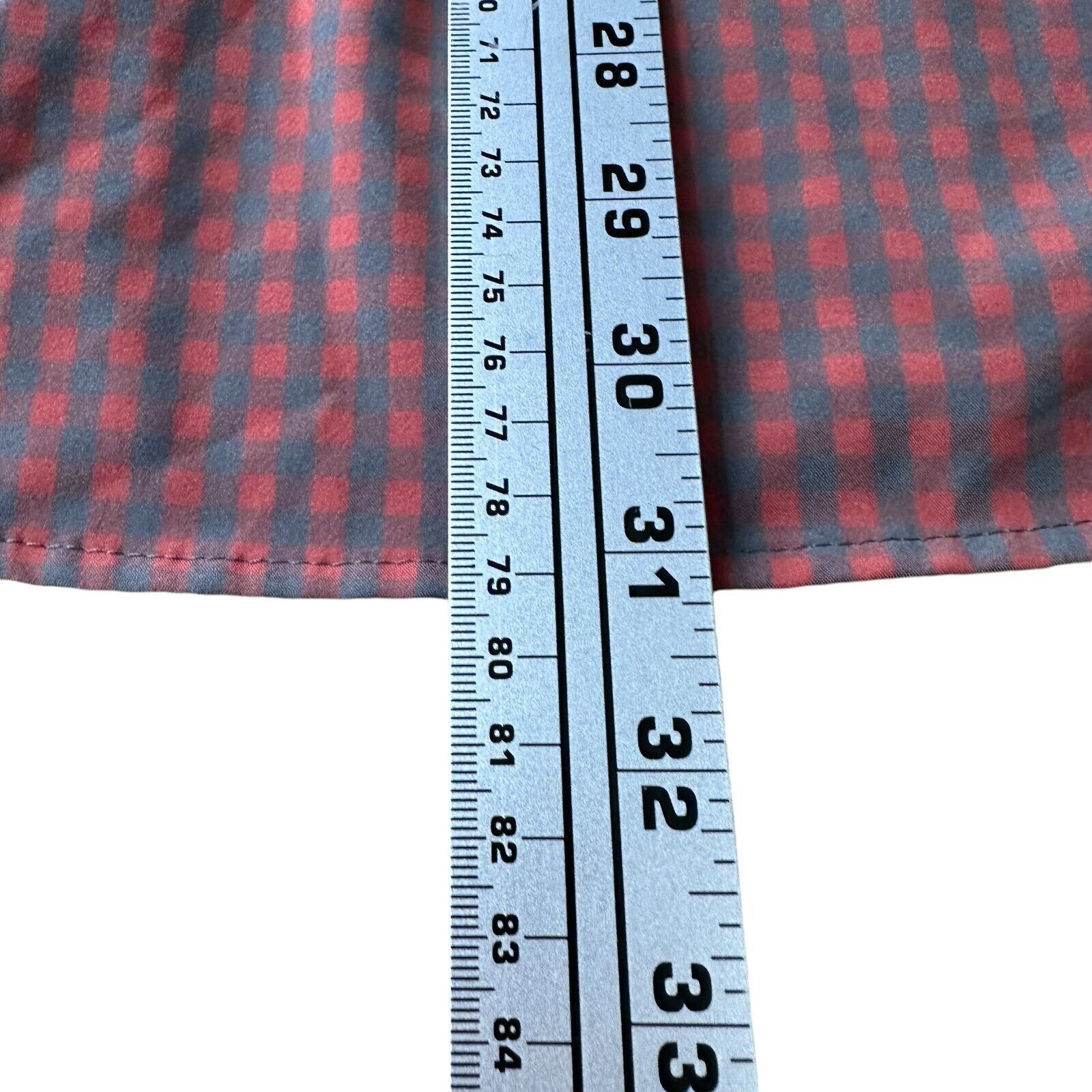 Mizzen+Main Mizzen + Main Shirt Mens Large Red Black Buffalo Button Up Size US L / EU 52-54 / 3 - 10 Thumbnail
