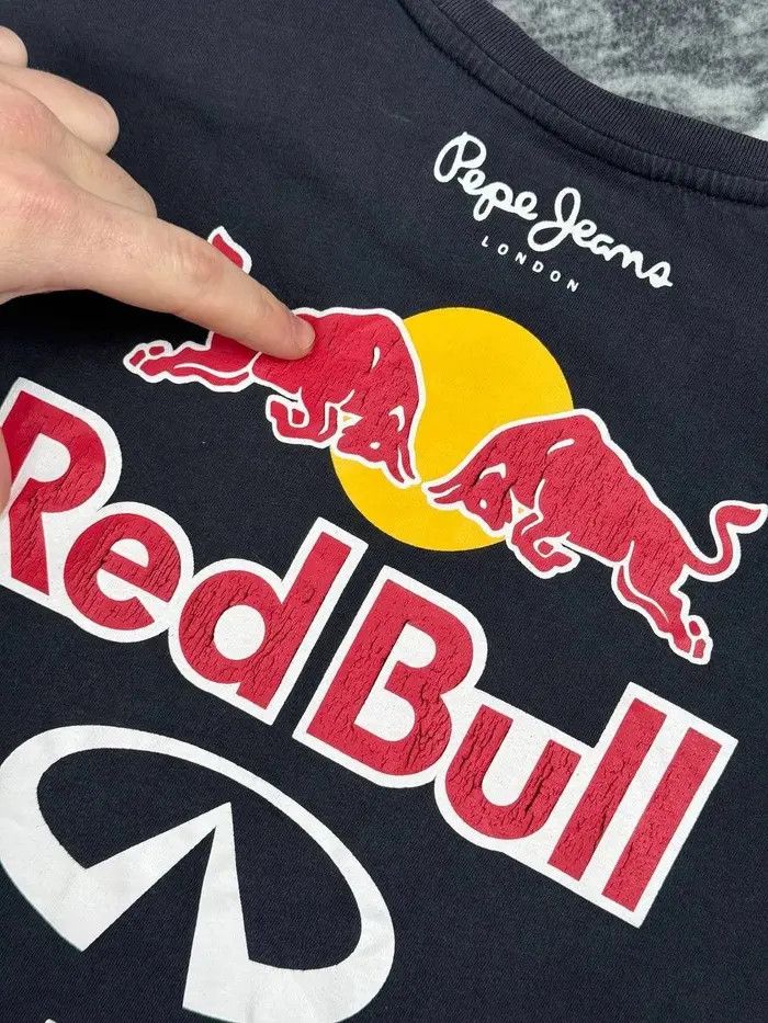 Red Bull Pepe Jeans F1 Infinity Red Bull Racing T-Shirt Size US L / EU 52-54 / 3 - 11 Thumbnail