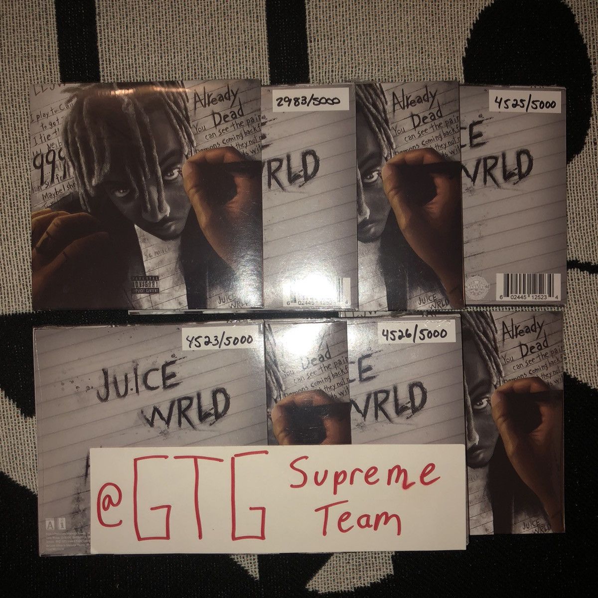 999 Club Juice Wrld Day 2021 Tee Size US L / EU 52-54 / 3 - 3 Thumbnail