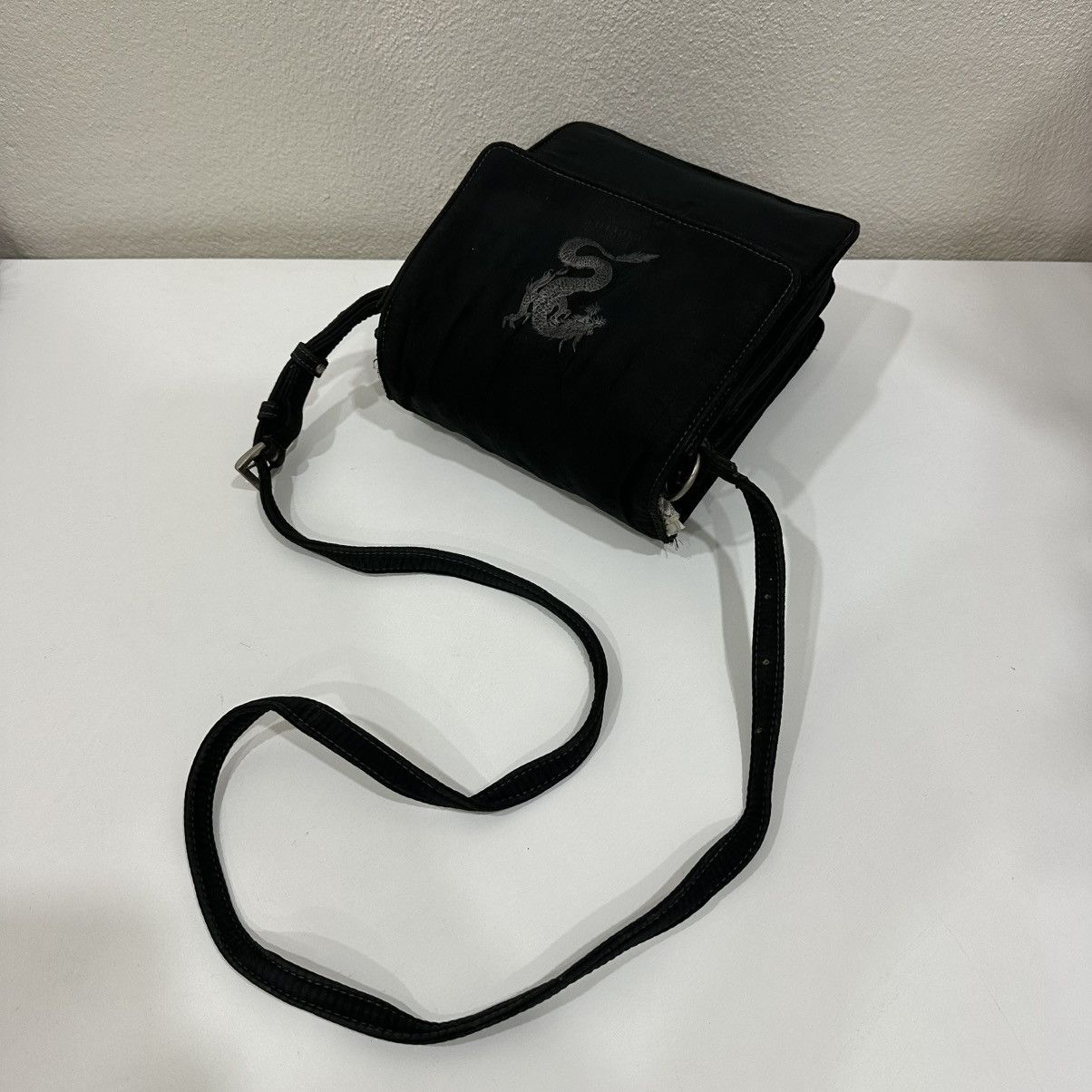 Jean Paul Gaultier ‼️LASTDROP‼️ JEAN PAUL GAULTIER SHOULDER BAG DRAGON EMBROIDERY Size ONE SIZE - 5 Thumbnail
