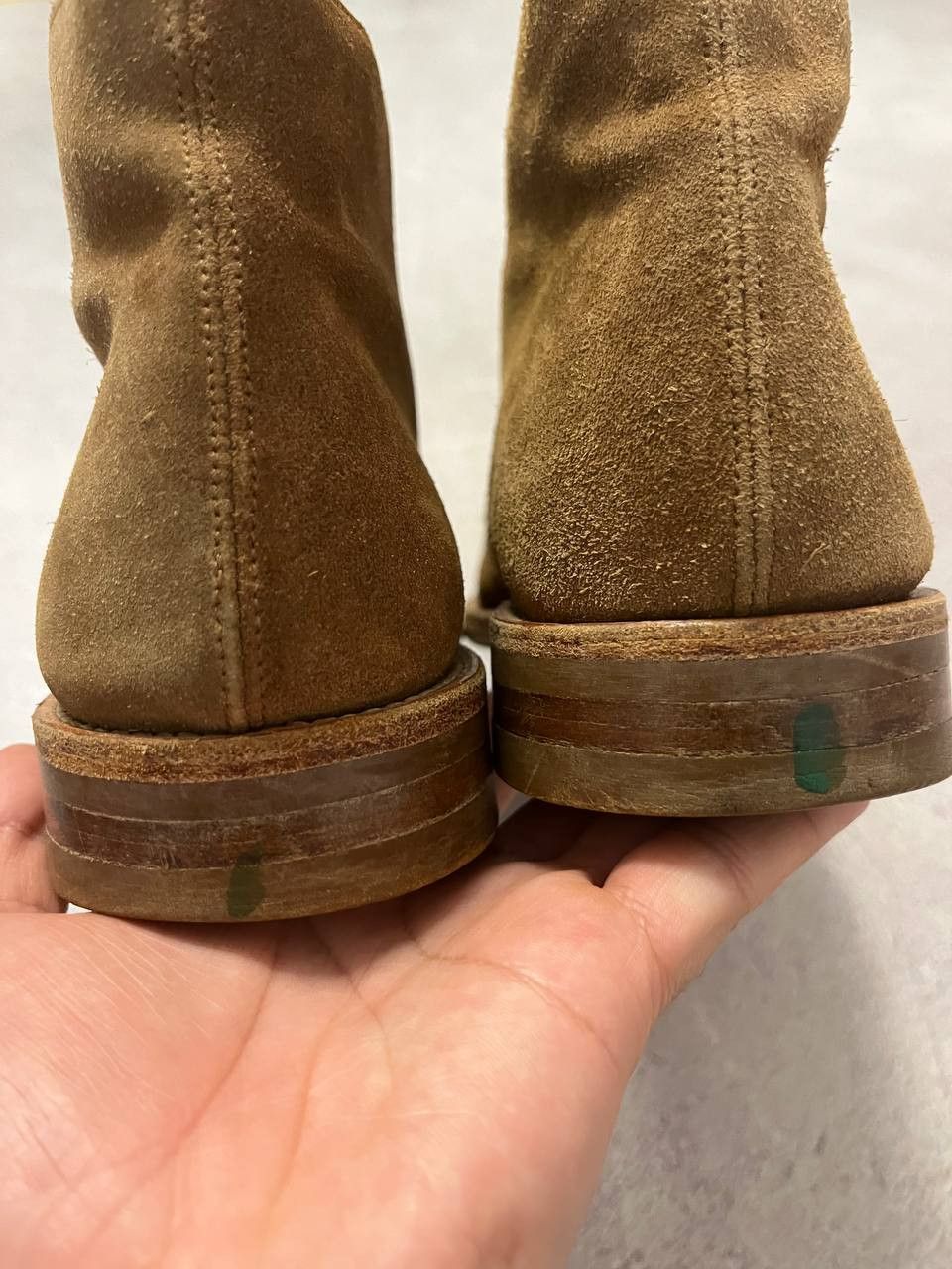 If Six Was Nine Vintage As 98 Guidi style Faded Biker High Boots Size US 10 / EU 43 - 9 Thumbnail