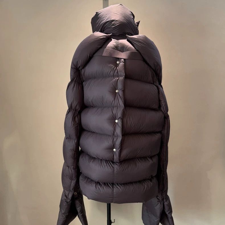 Rick Owens rickowens purple long down jacket-2508 Size US S / EU 44-46 / 1 - 3 Thumbnail