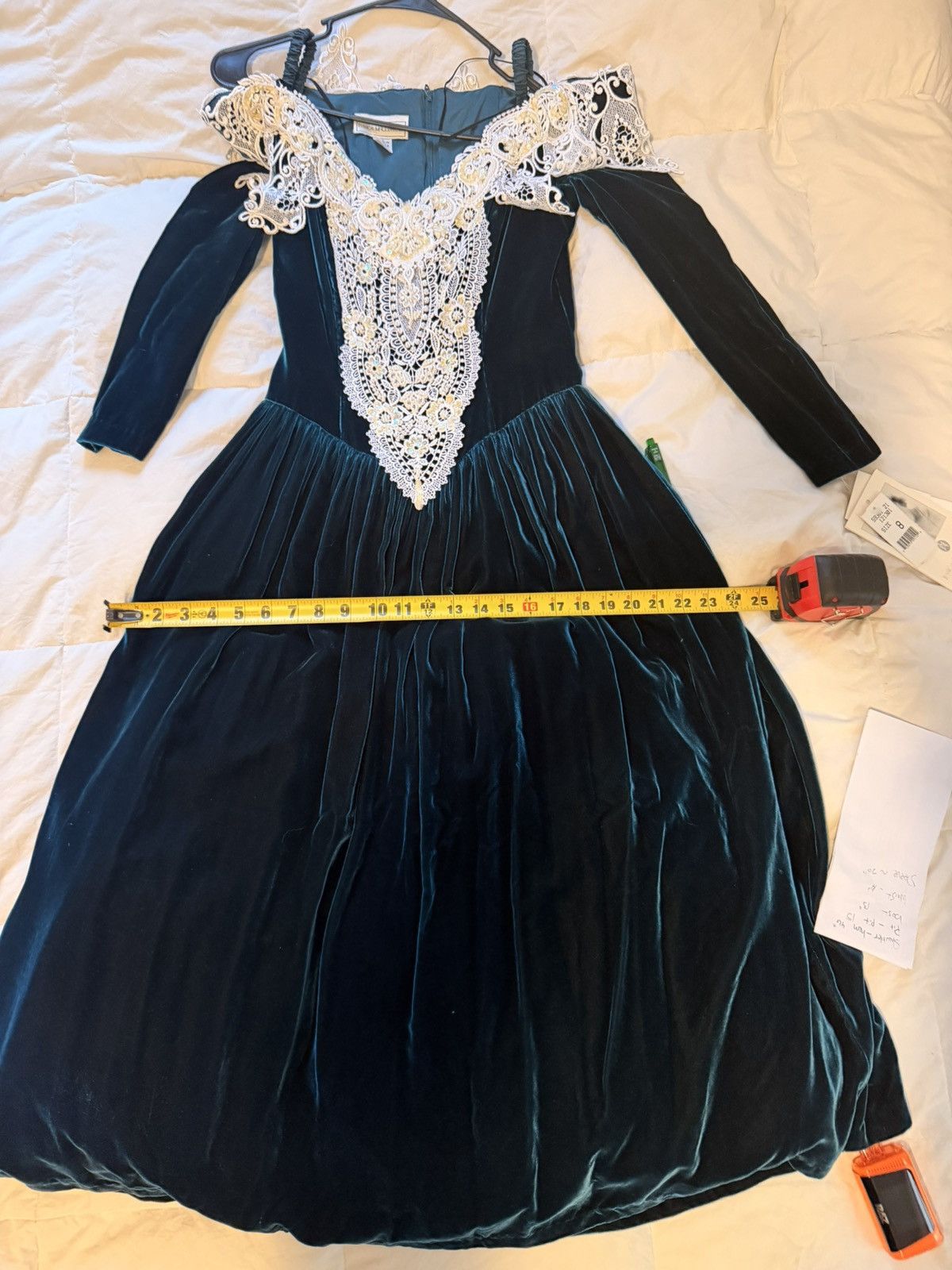 Jessica McClintock NWT 80's Vintage Jessica McClintock Dress Size M / US 6-8 / IT 42-44 - 2 Thumbnail