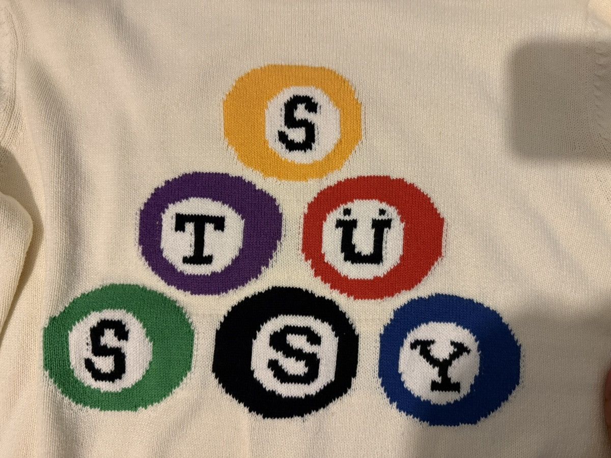Stussy Stussy Billiard Knitted Sweater Size US L / EU 52-54 / 3 - 9 Thumbnail
