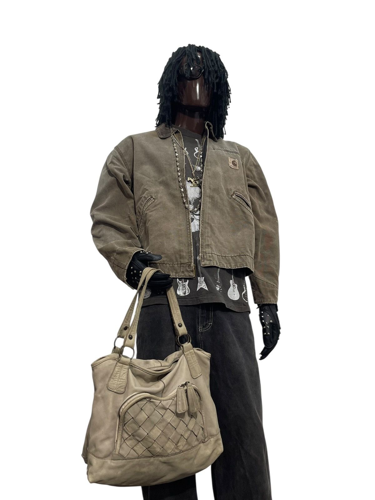 Genuine Leather Full Leather Dakota Japan Tote Shoulder Bag 7🟩 Size ONE SIZE - 4 Thumbnail