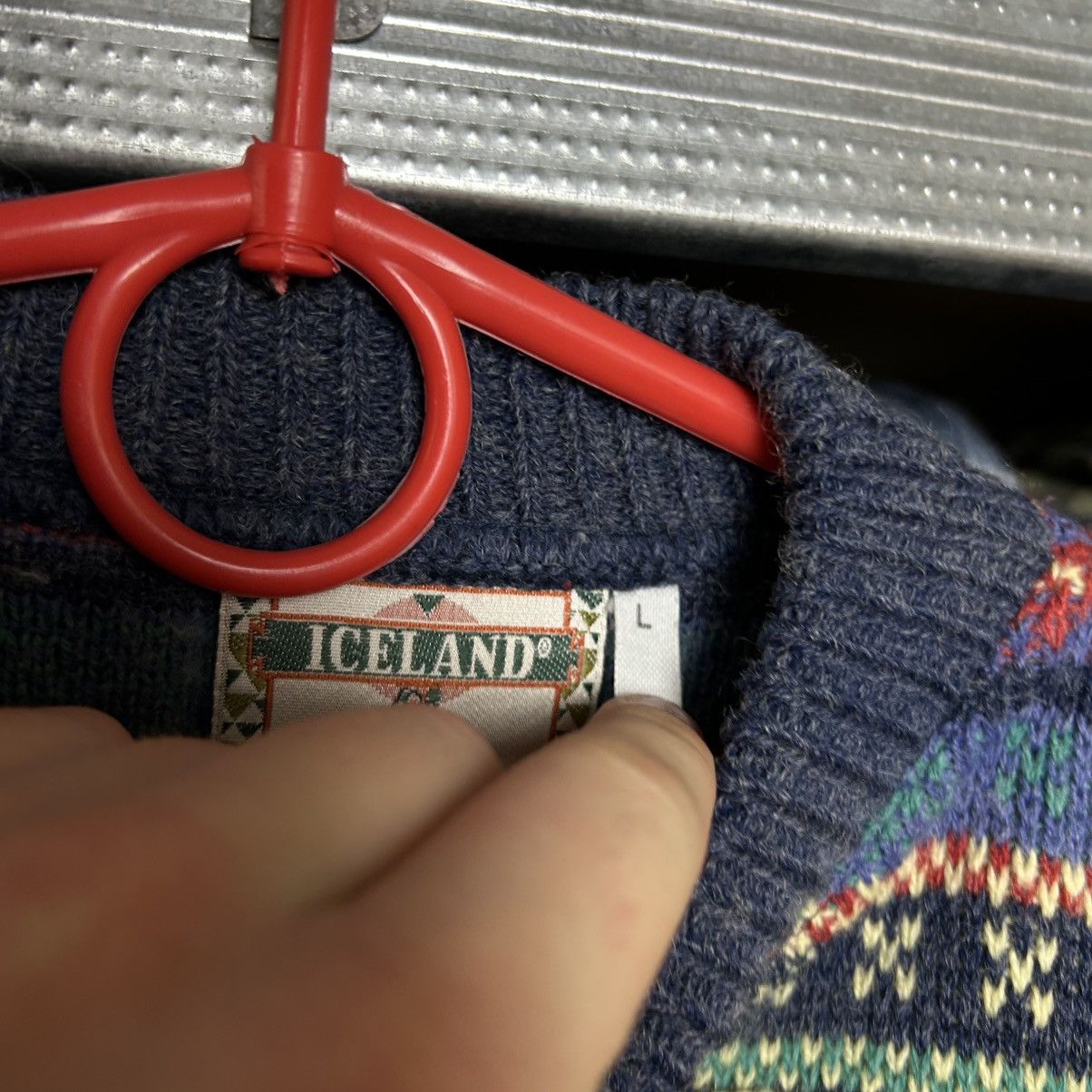 Vintage Vintage Iceland Made In Italy 90’s designer sweater Size US L / EU 52-54 / 3 - 7 Thumbnail