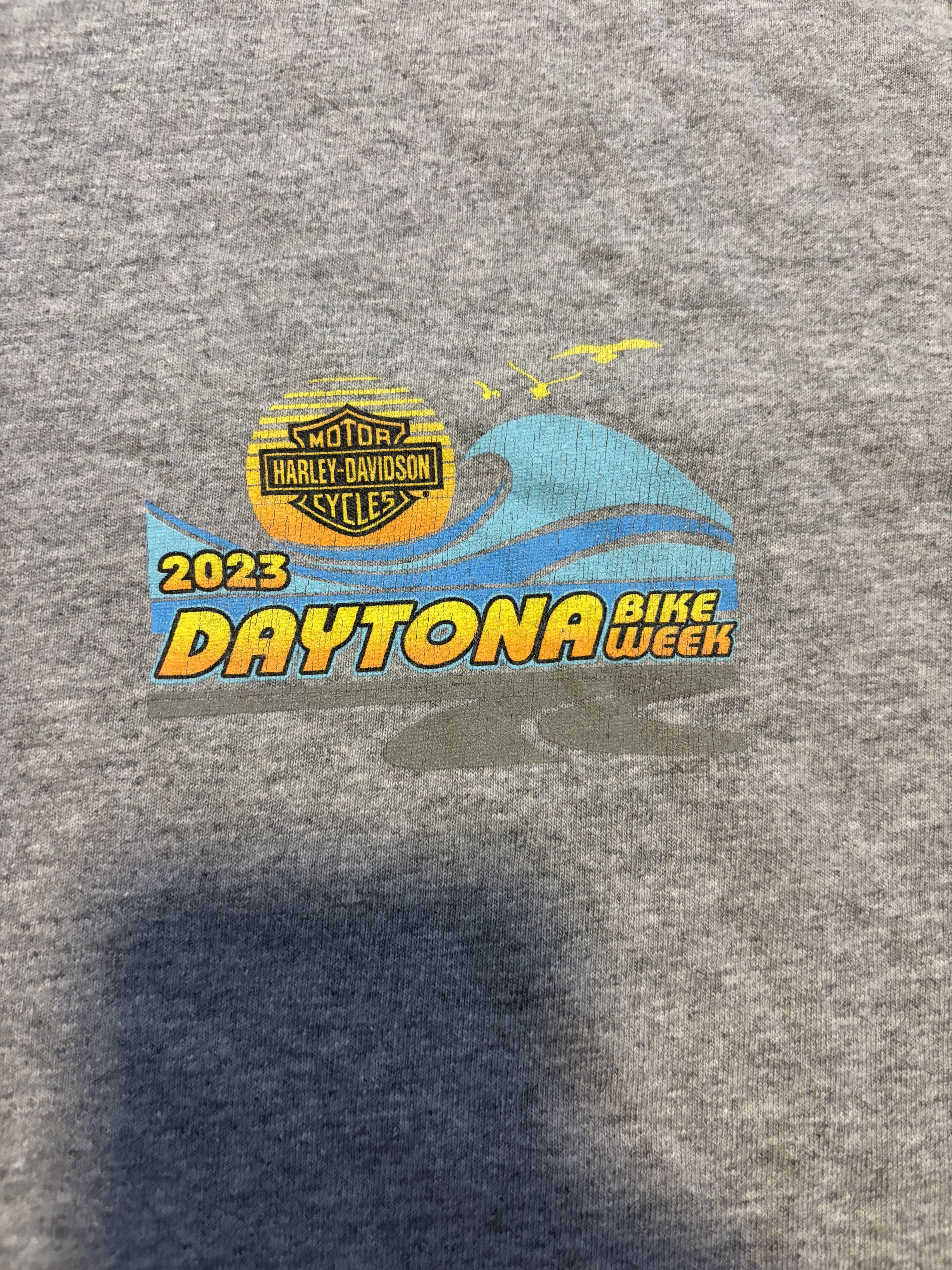 Harley Davidson 2023 Harley Davidson Daytona Beach, FL Bike Week Graphic Tee Size US XXL / EU 58 / 5 - 2 Thumbnail