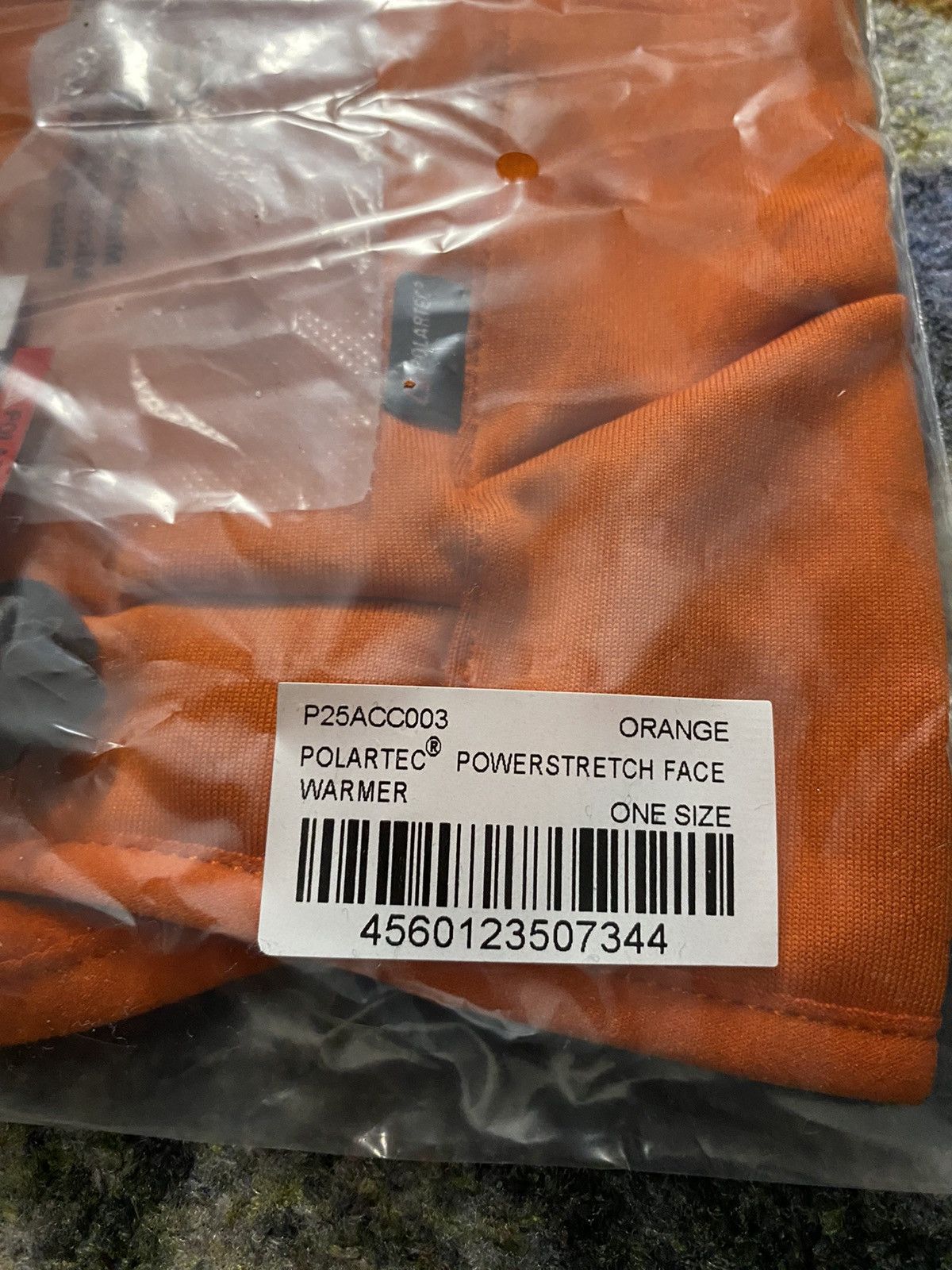 Palace × Polartec Palace Polartec Power Stretch Face Warmer Orange Size ONE SIZE - 4 Thumbnail