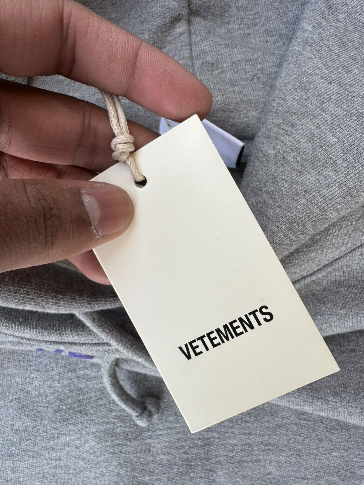 Vetements Vetements Run Tape Hoodie Size US M / EU 48-50 / 2 - 5 Thumbnail