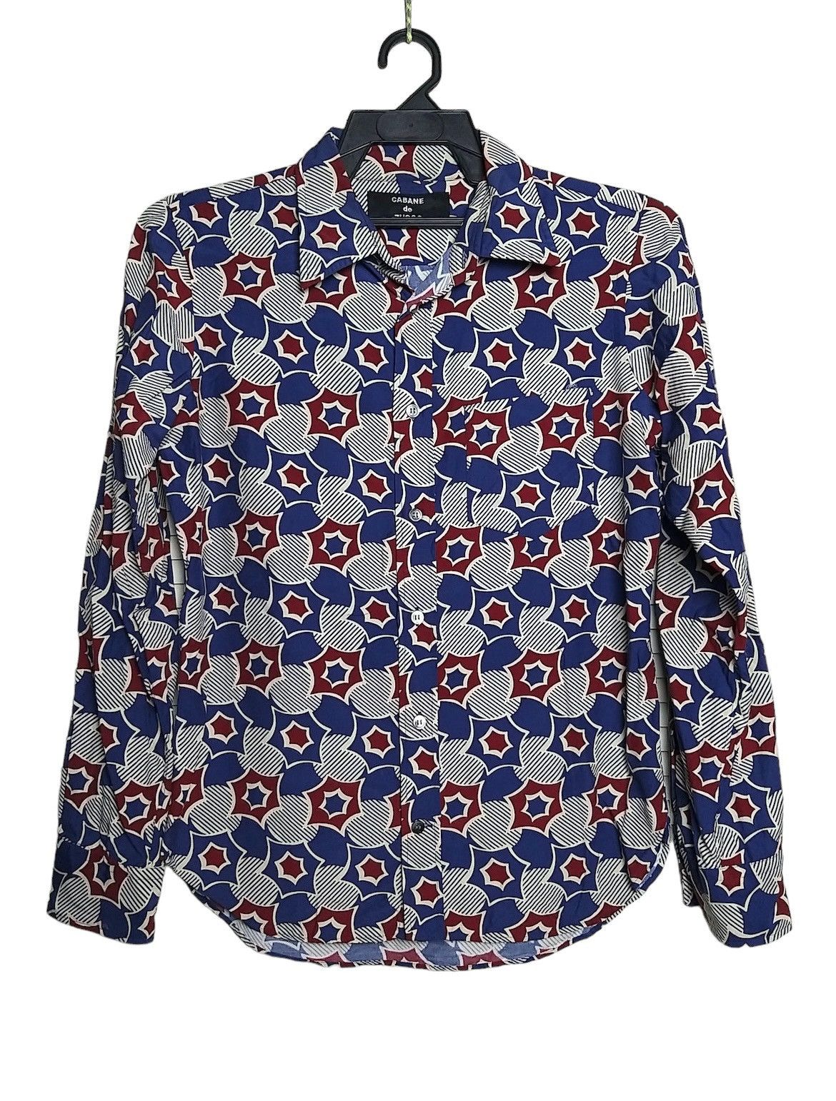 FYE🔥AUTHENTIC CABANE DE ZUCCA LONG SLEEVE BUTTON UP SHIRT