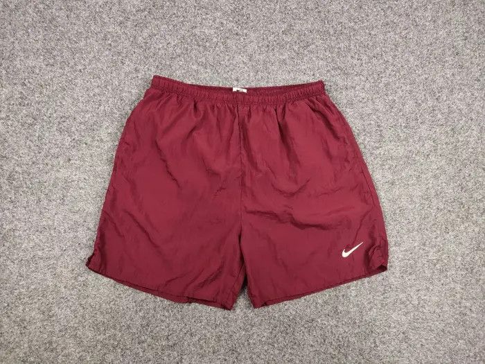 Nike Vintage 90's Nike Shorts Big Logo swoosh casual Streetwear Size US 34 / EU 50 - 3 Thumbnail