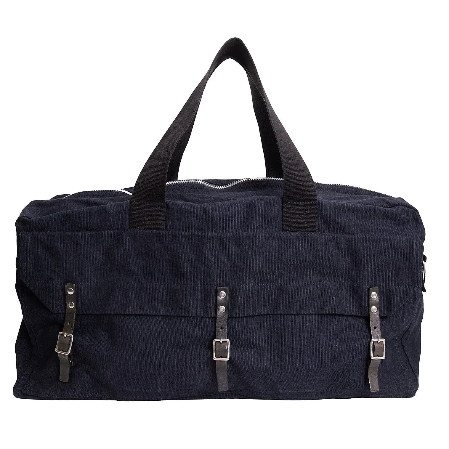 Jean Paul Gaultier Canvas Boston Bag in Navy Blue Size ONE SIZE - 2 Thumbnail