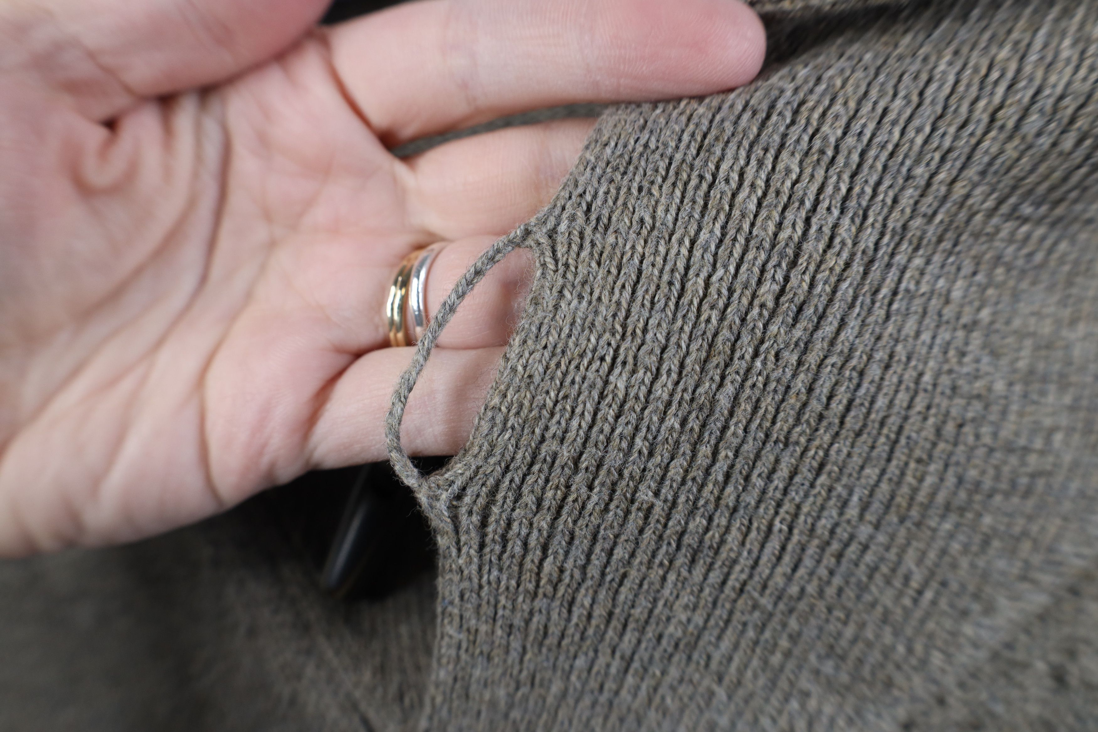 J.Crew J Crew Cotton Ribbed Knit Toggle Button Shawl Sweater Beige Size US L / EU 52-54 / 3 - 5 Thumbnail