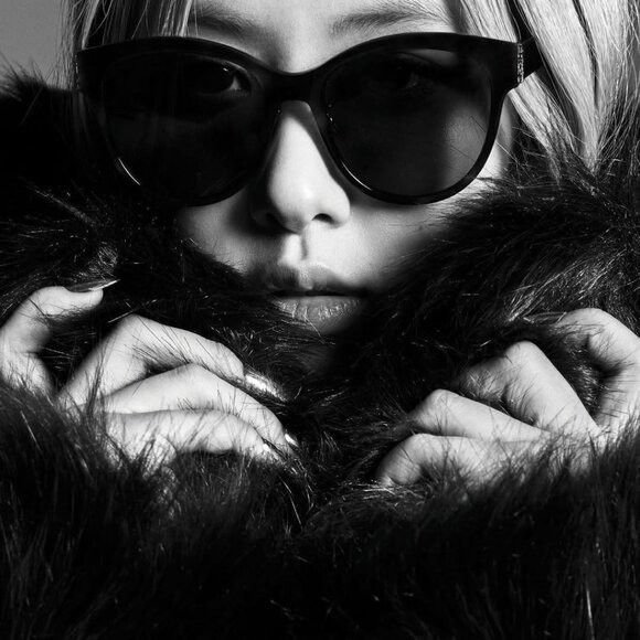 Saint Laurent Paris Saint Laurent SLM107 003 Sunglasses Havana Cat Eye Frame, Gr Size ONE SIZE - 2 Thumbnail