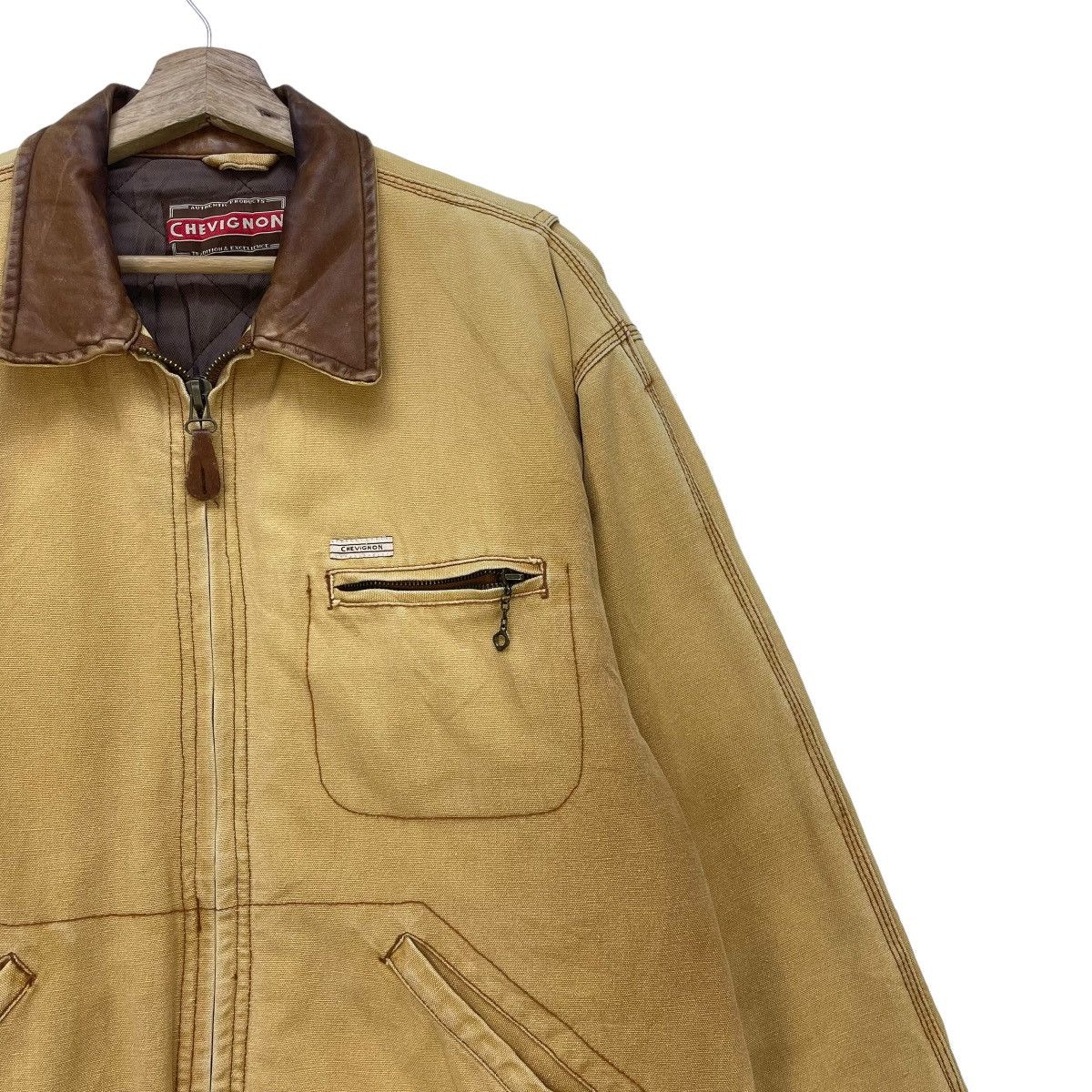 Carhartt 🔥Vintage Chevignon Detroit Duck Canvas Jacket Size US M / EU 48-50 / 2 - 5 Thumbnail