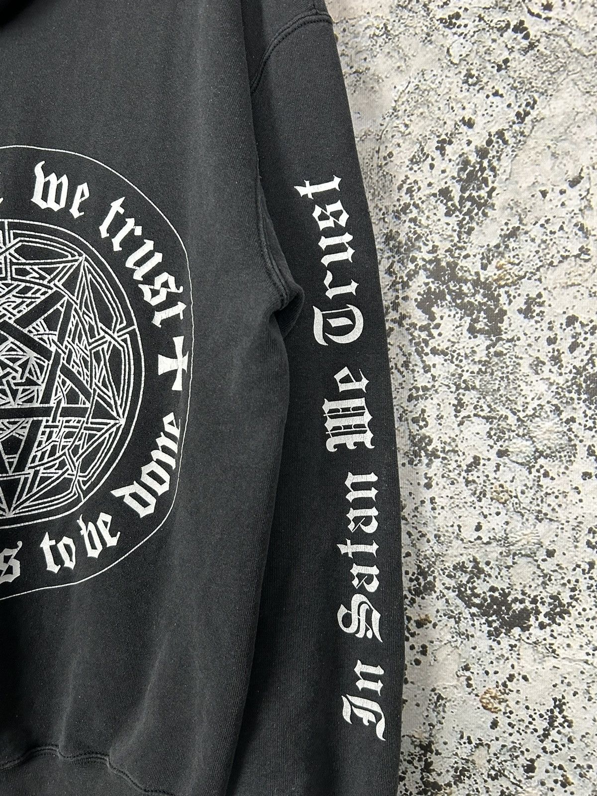 Band Tees Vintage Dimmu Borgir Black Metal Hoodie 90s Rare Grunge Punk Size US XL / EU 56 / 4 - 3 Thumbnail