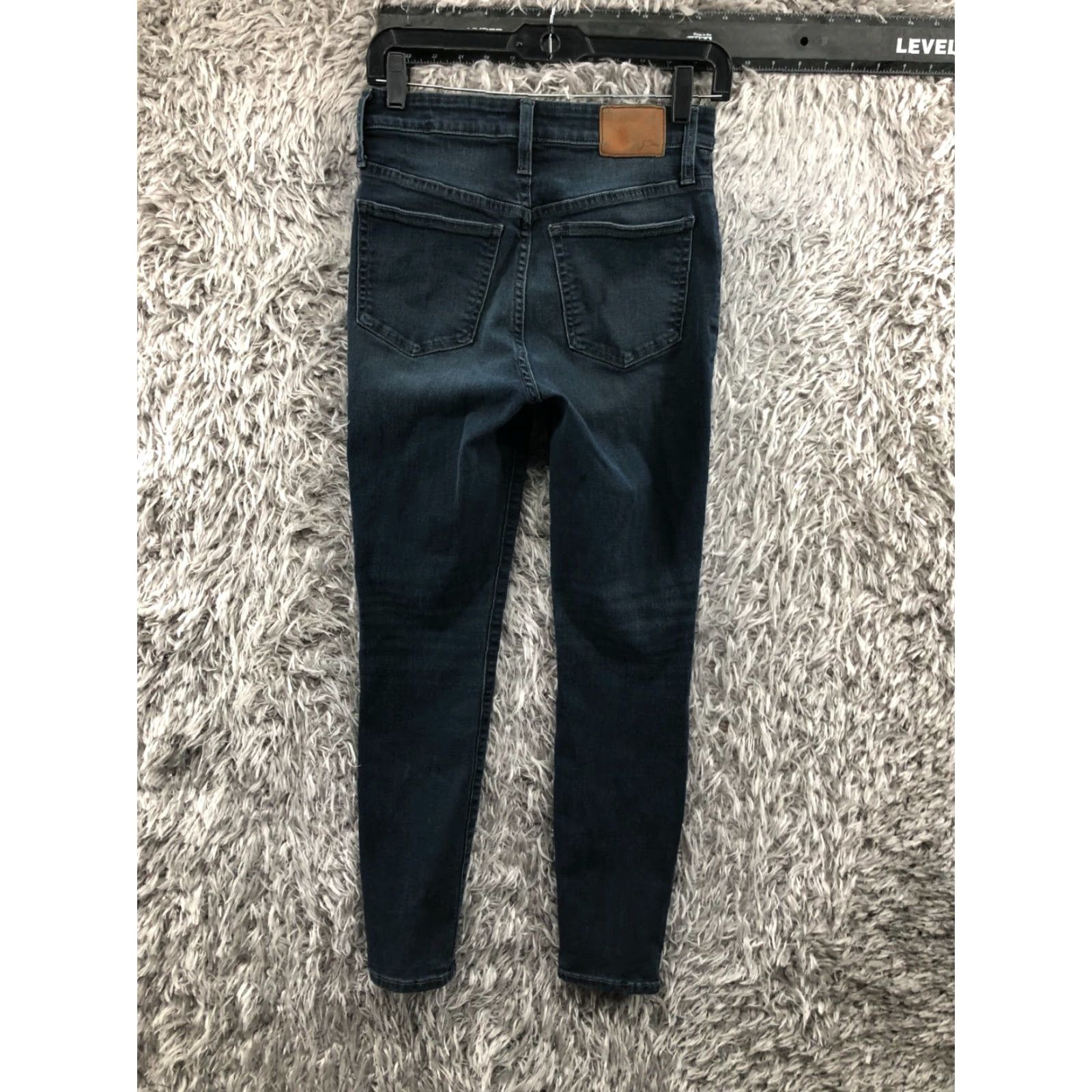 J.Crew J.CREW Toothpick Jeans Womens Size 26 Dark Wash Blue Denim 5-Pocket Skinny Size 26" / US 2 / IT 38 - 5 Thumbnail