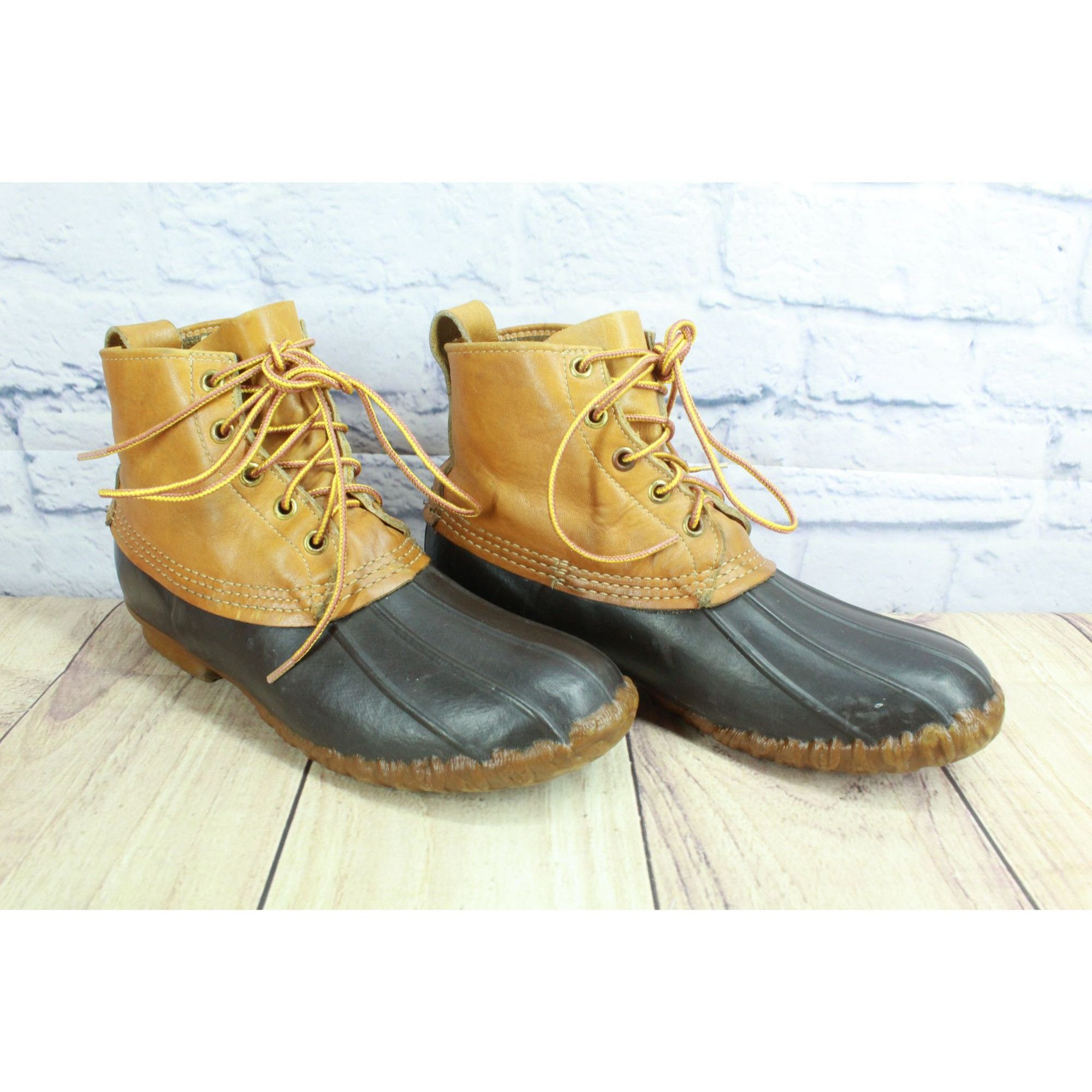 L.L. Bean Vintage LL Bean Men’s Brown Hunting Duck Boots 7N Size US 7 / EU 40 - 2 Thumbnail