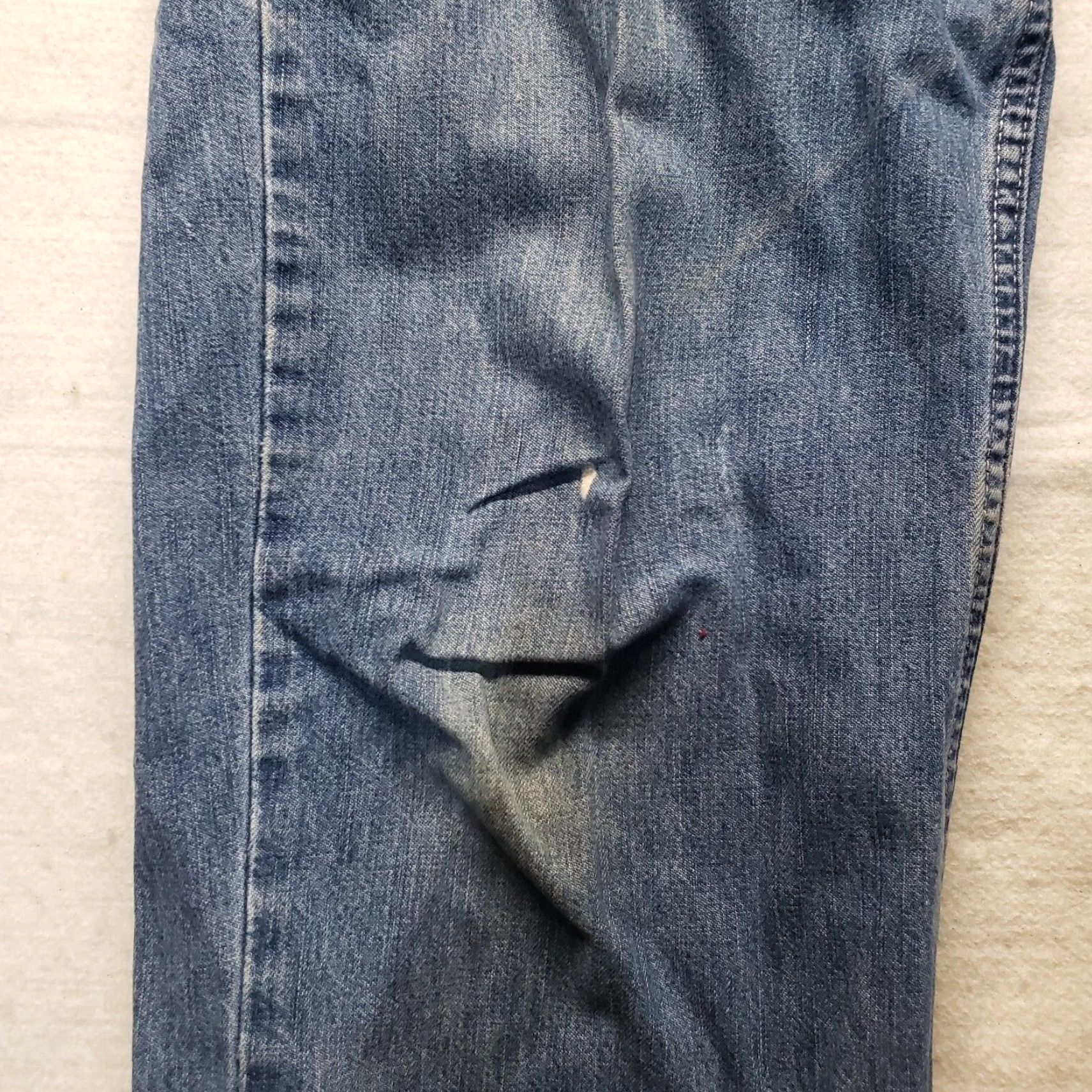 Denime SONOMA Jeans Denim Loose Mid-Rise Blue 8 Women Adult Regular Stretch Pants - Medium Wash Size 30" / US 8 / IT 44 - 3 Thumbnail