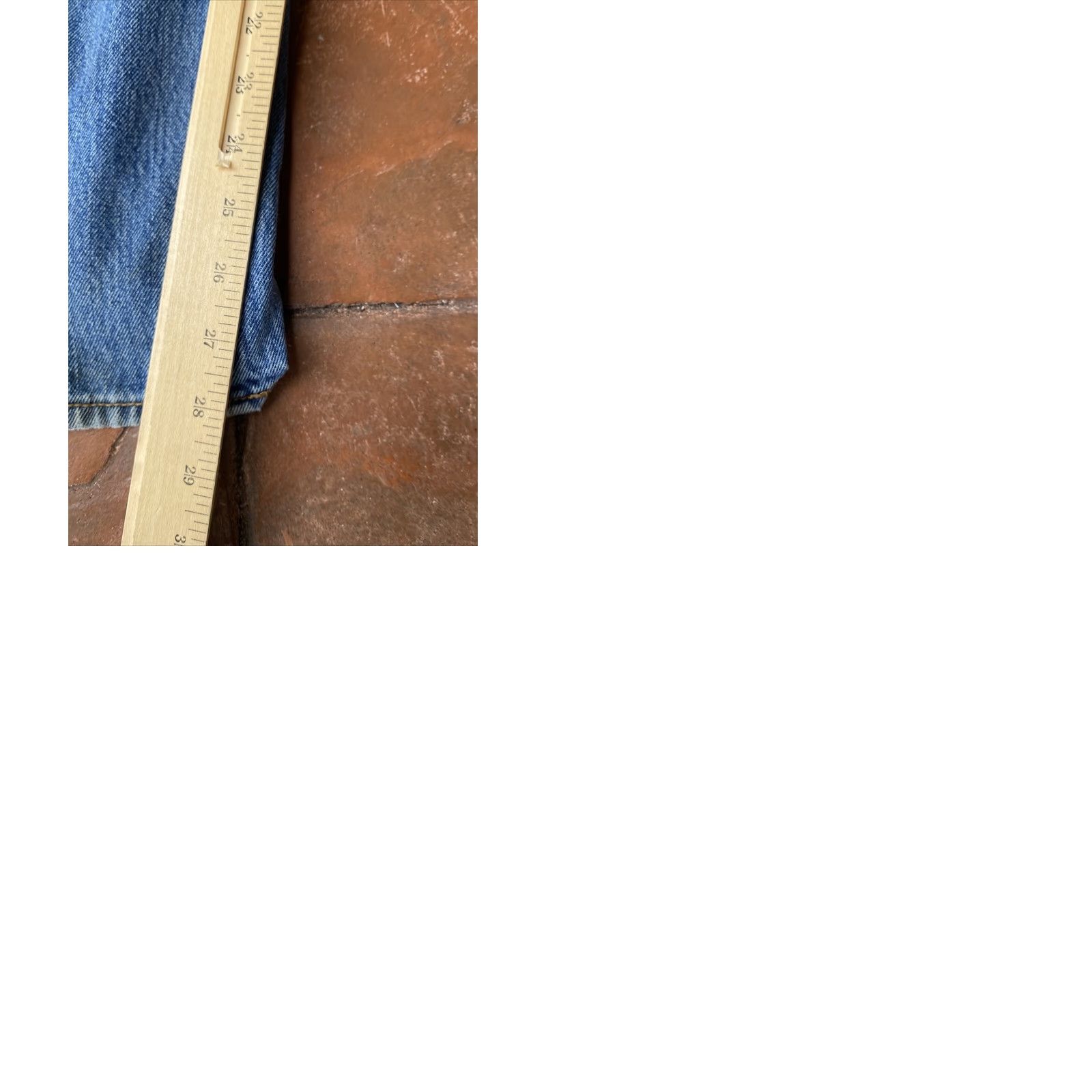 Levi's Levi's 501 Jeans Straight Leg Regular 33x30 Blue Denim Button Fly Mens Regular Fit Vintage: No Size US 33 - 10 Thumbnail