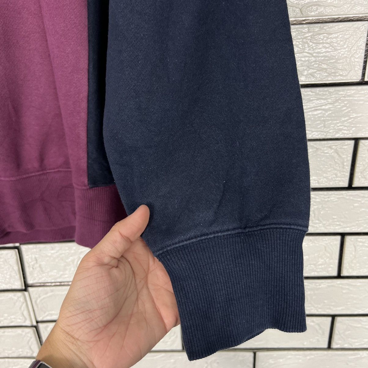 Studio Seven HONEST COLLEGE Big Logo Crewneck Sweatshirt #4202-C192 Size US L / EU 52-54 / 3 - 8 Thumbnail