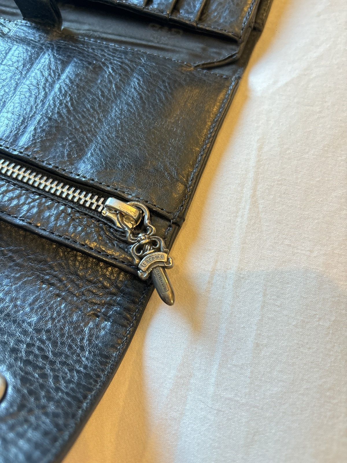 Chrome Hearts Chrome Hearts Filigree Wave Wallet Two Dagger Zips Size ONE SIZE - 7 Thumbnail