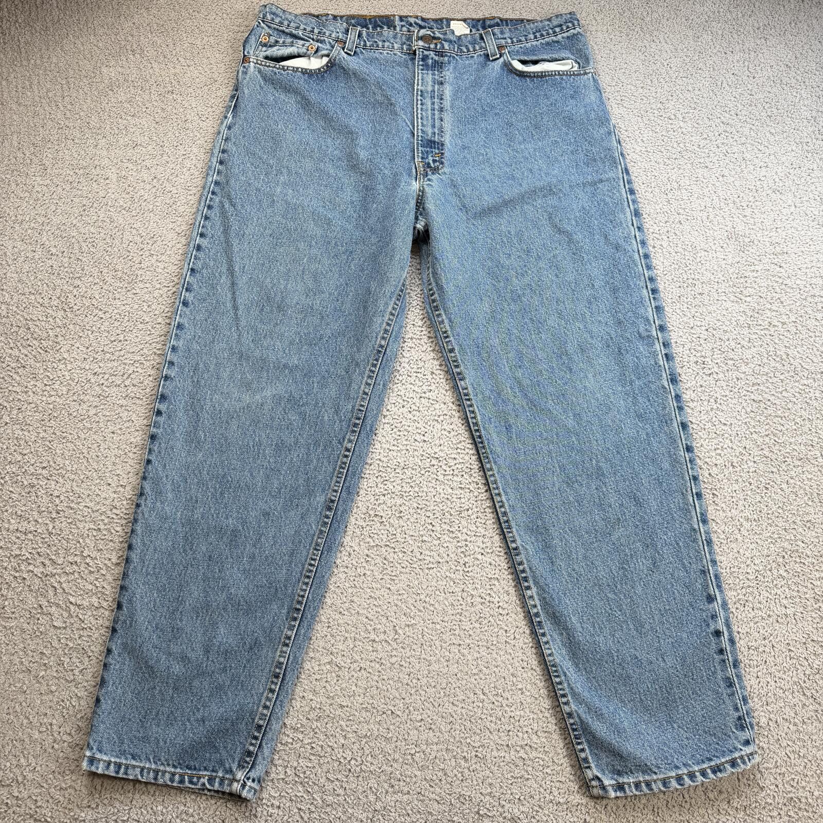 Levi's Vintage Levis 550 Relaxed Fit Tapered Leg Jeans USA 40x30 Size US 40 / EU 56 - 1 Thumbnail