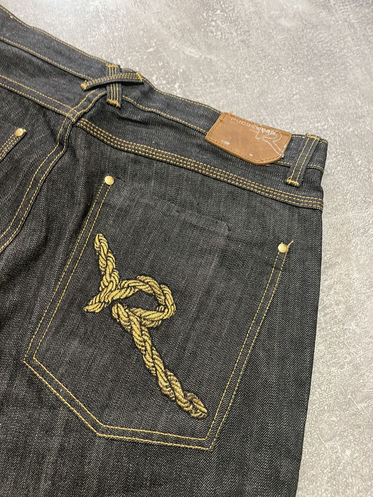 Rocawear × Vintage Vintage Rocawear Rap Jeans Shorts Size US 38 / EU 54 - 5 Thumbnail